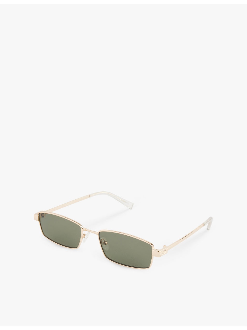 Bizarro rectangular-frame metal sunglasses - 3