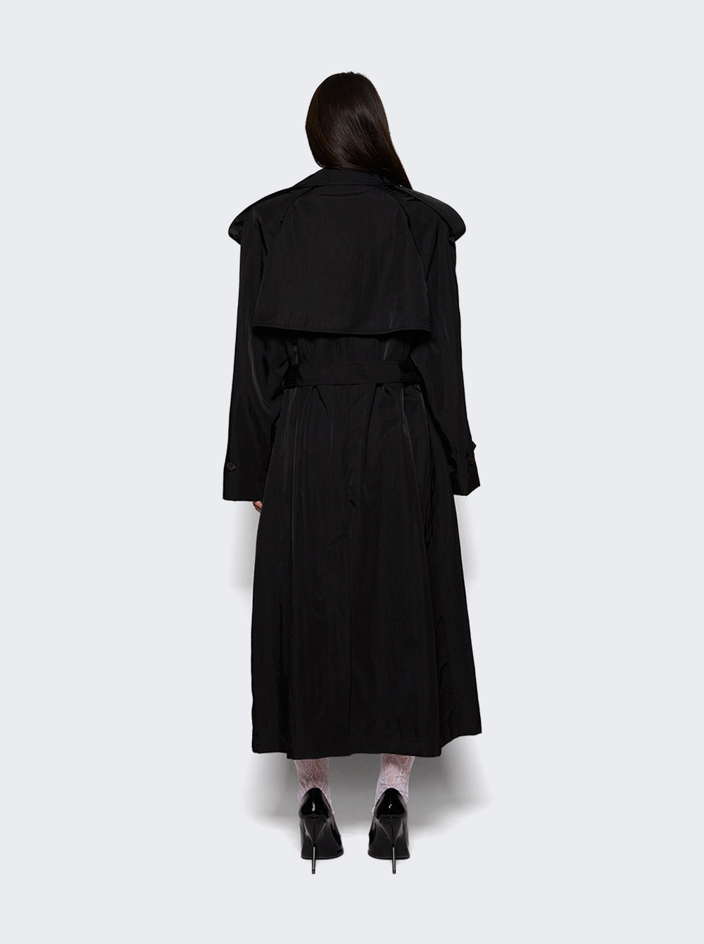 Technical Trench Coat Black - 4