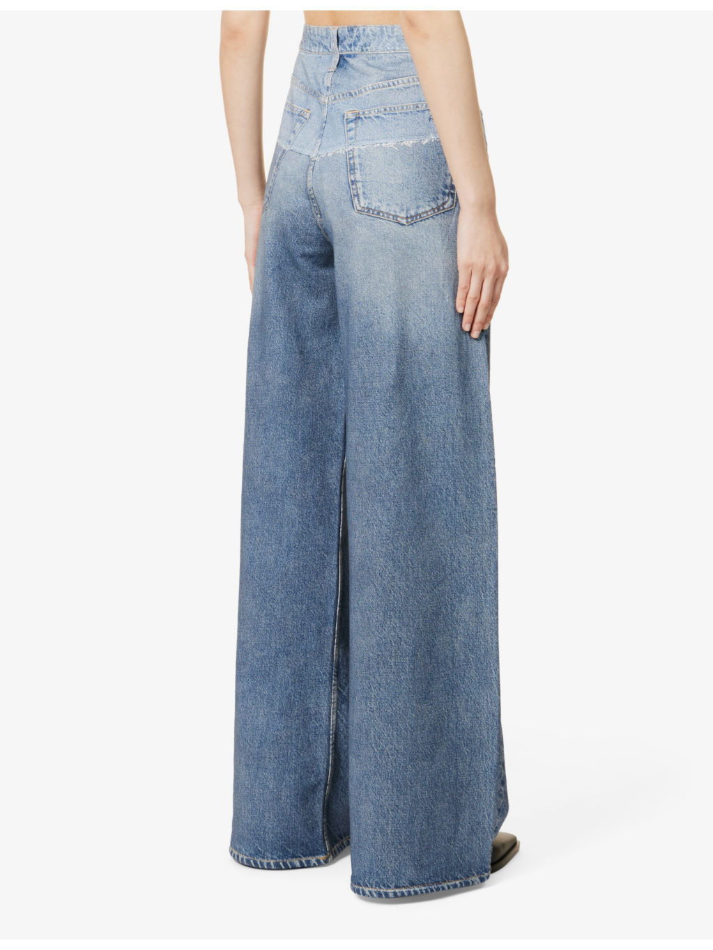 Miramar Sofie wide-leg mid-rise cotton-jersey trousers - 4