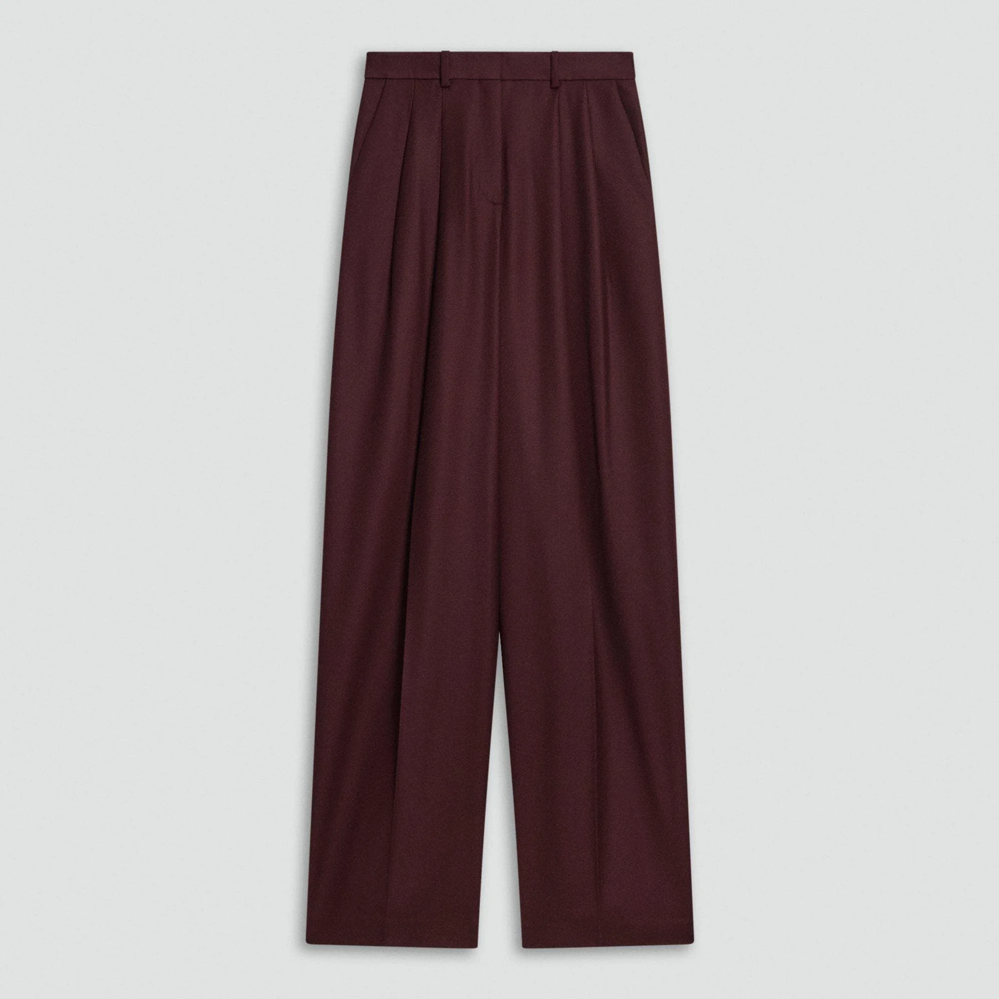 Double Pleat Pant, 29’’ in Sleek Flannel - 1