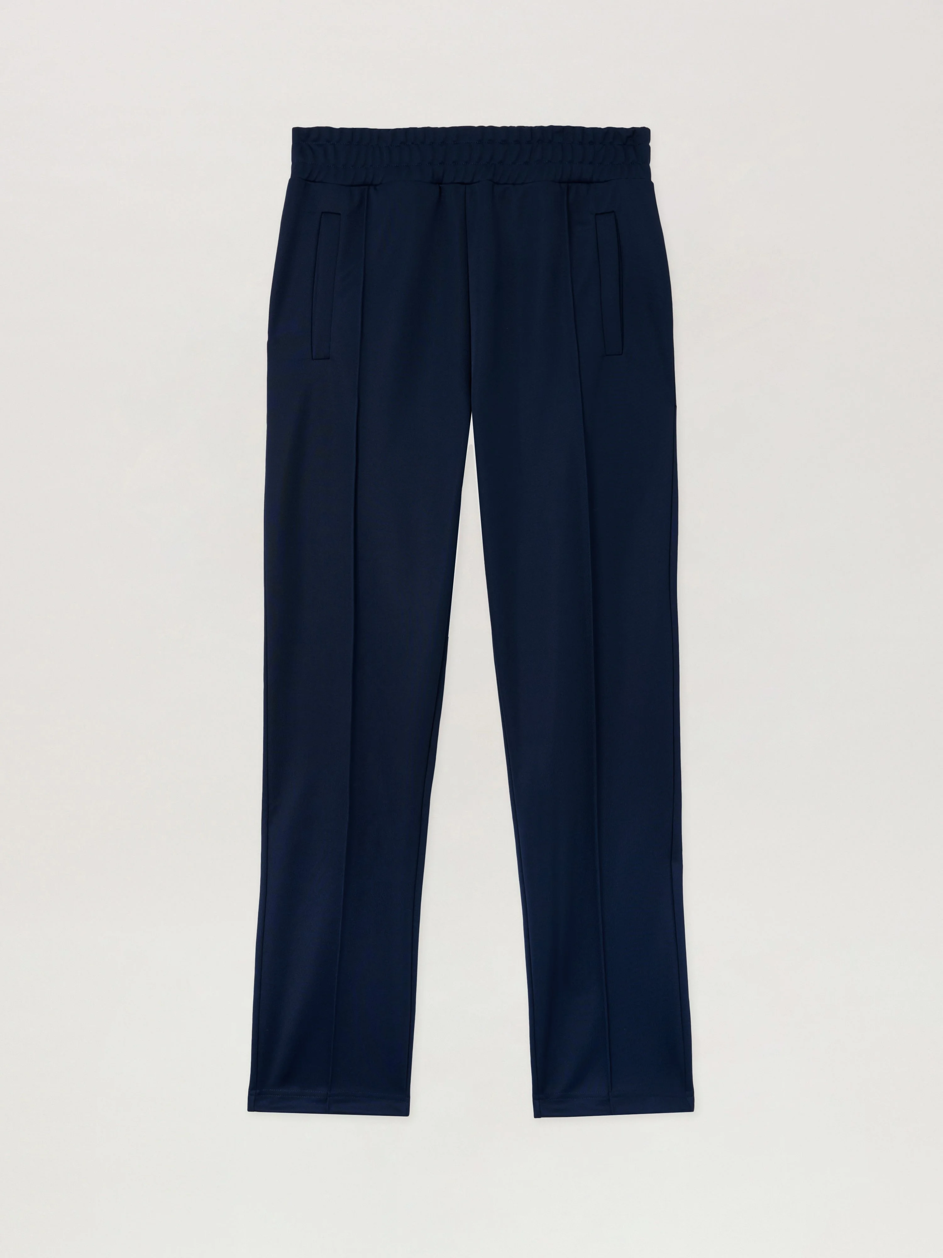 Back Curved Logo Track Pants - 1