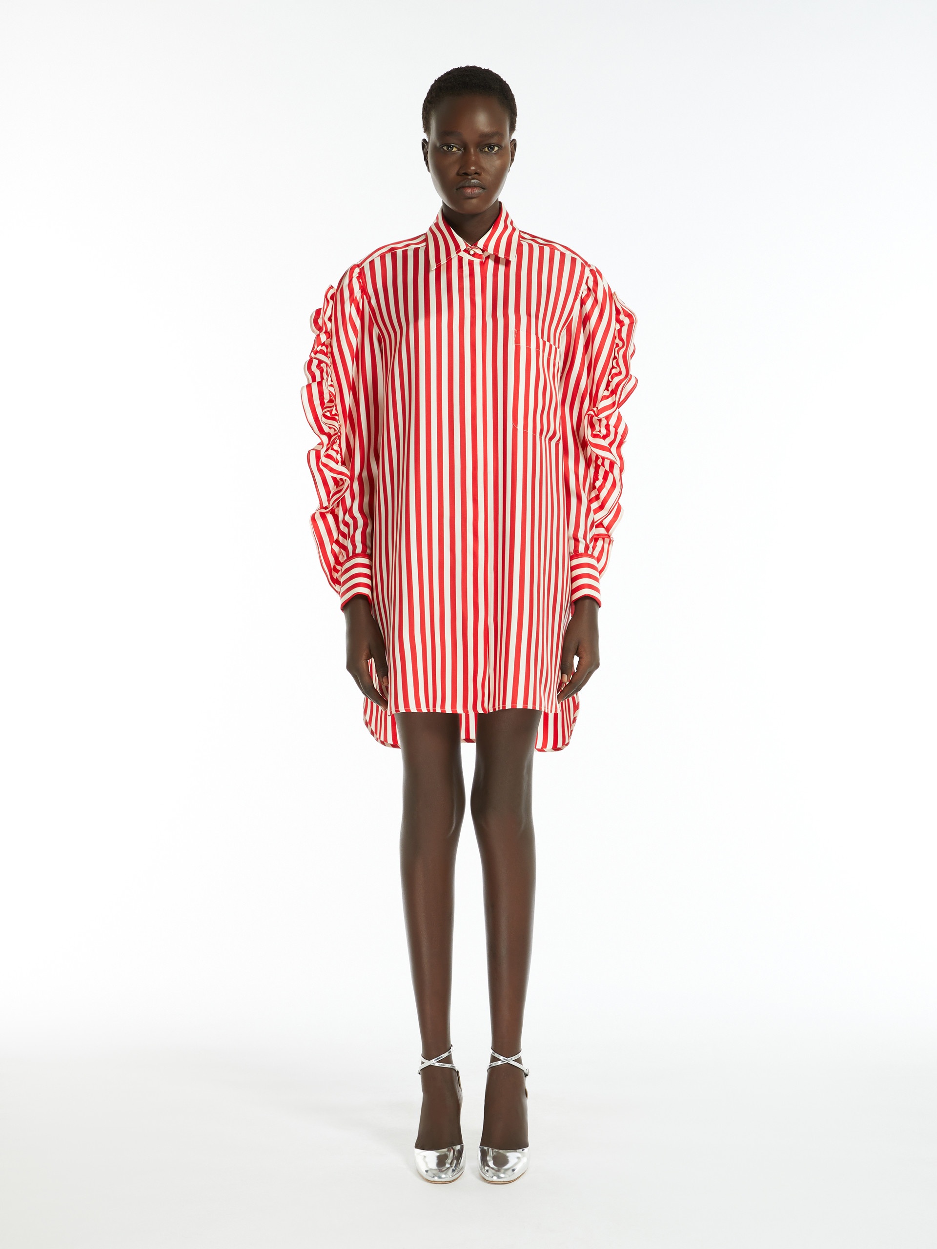 MANNA Silk shirt dress - 3