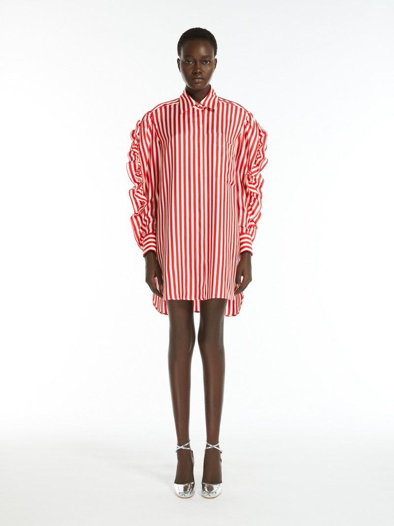 MANNA Silk shirt dress 3