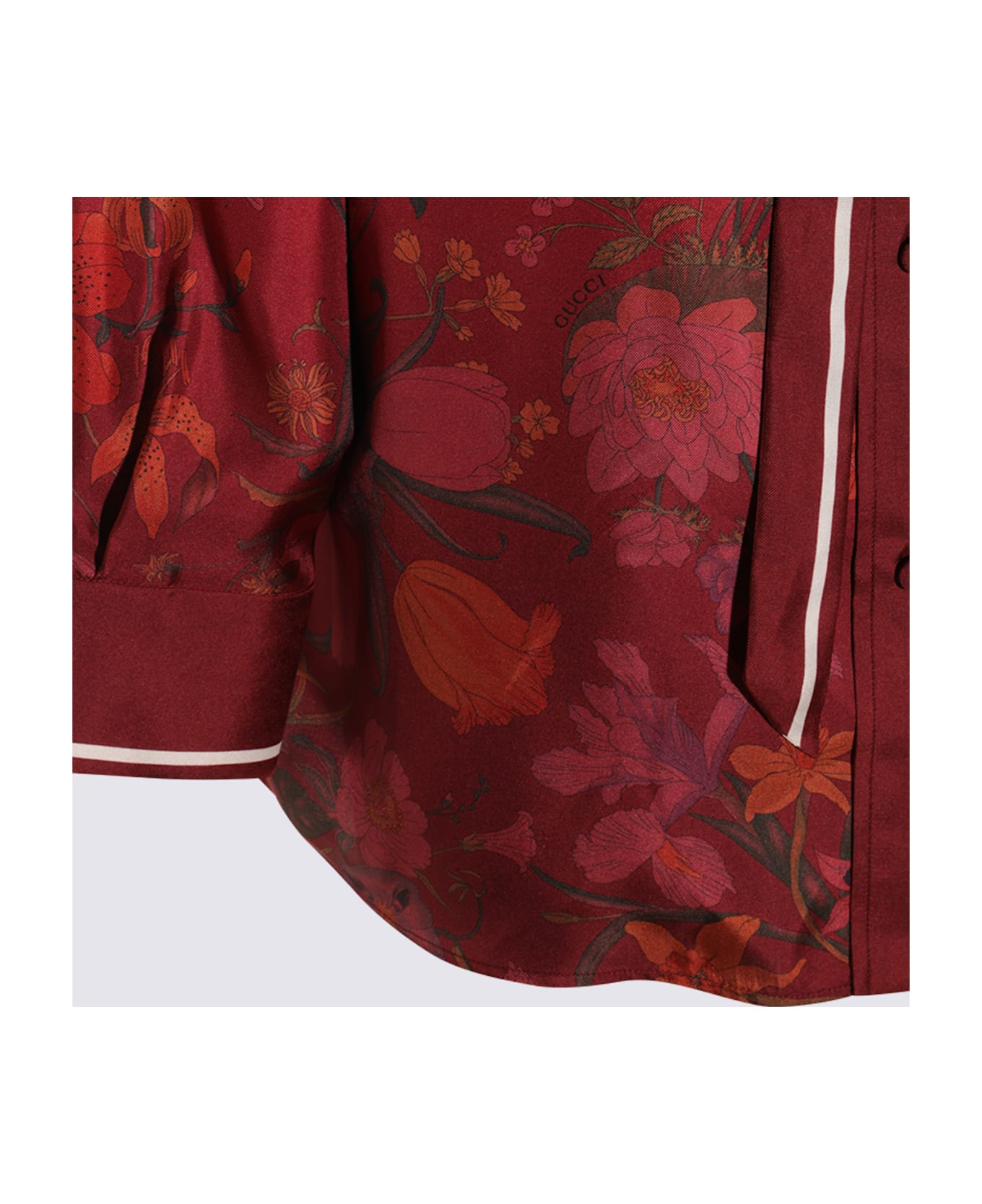 Red Silk Shirt - 4