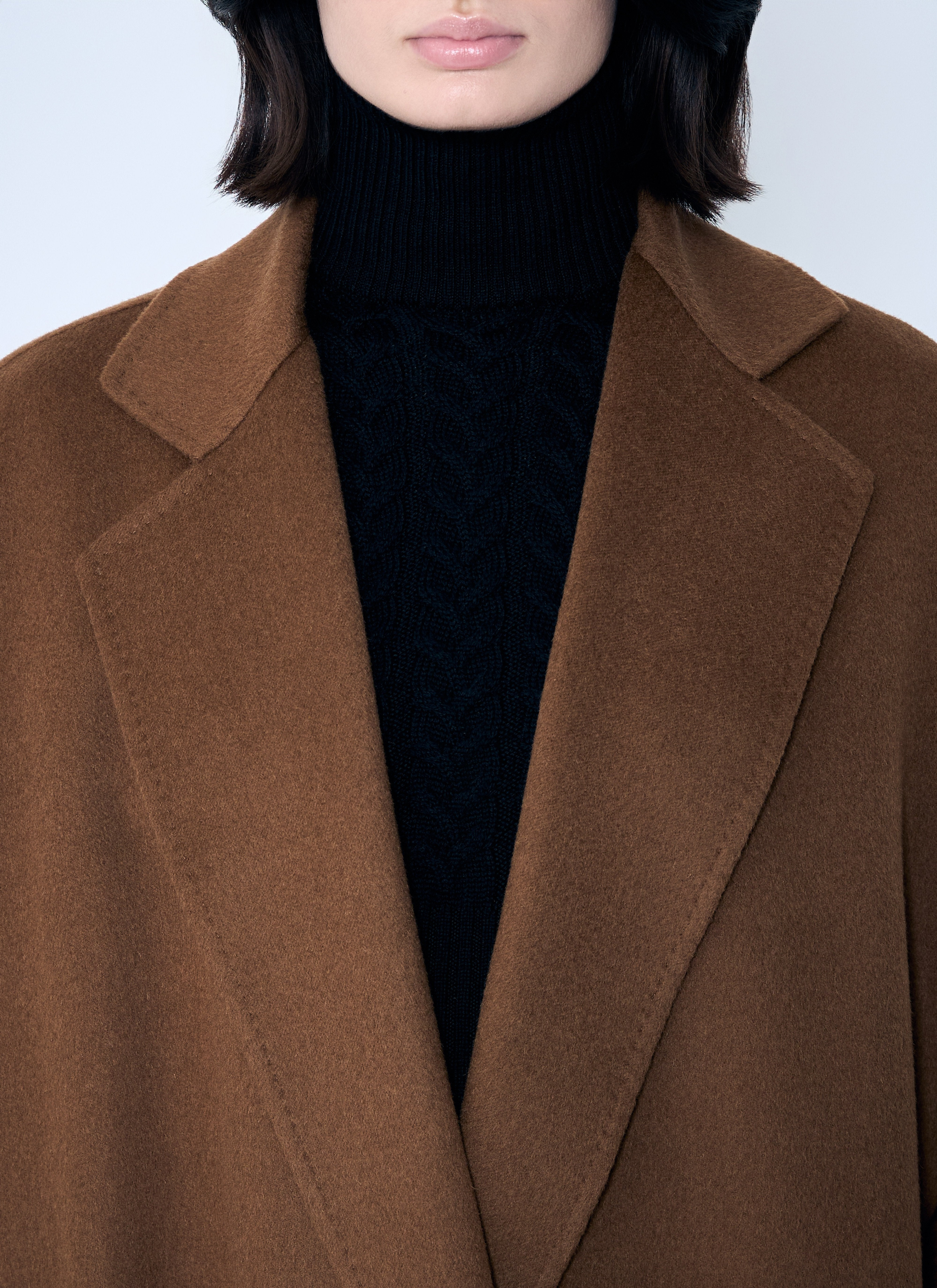 Max Mara Women Draped Cape Coat - 6