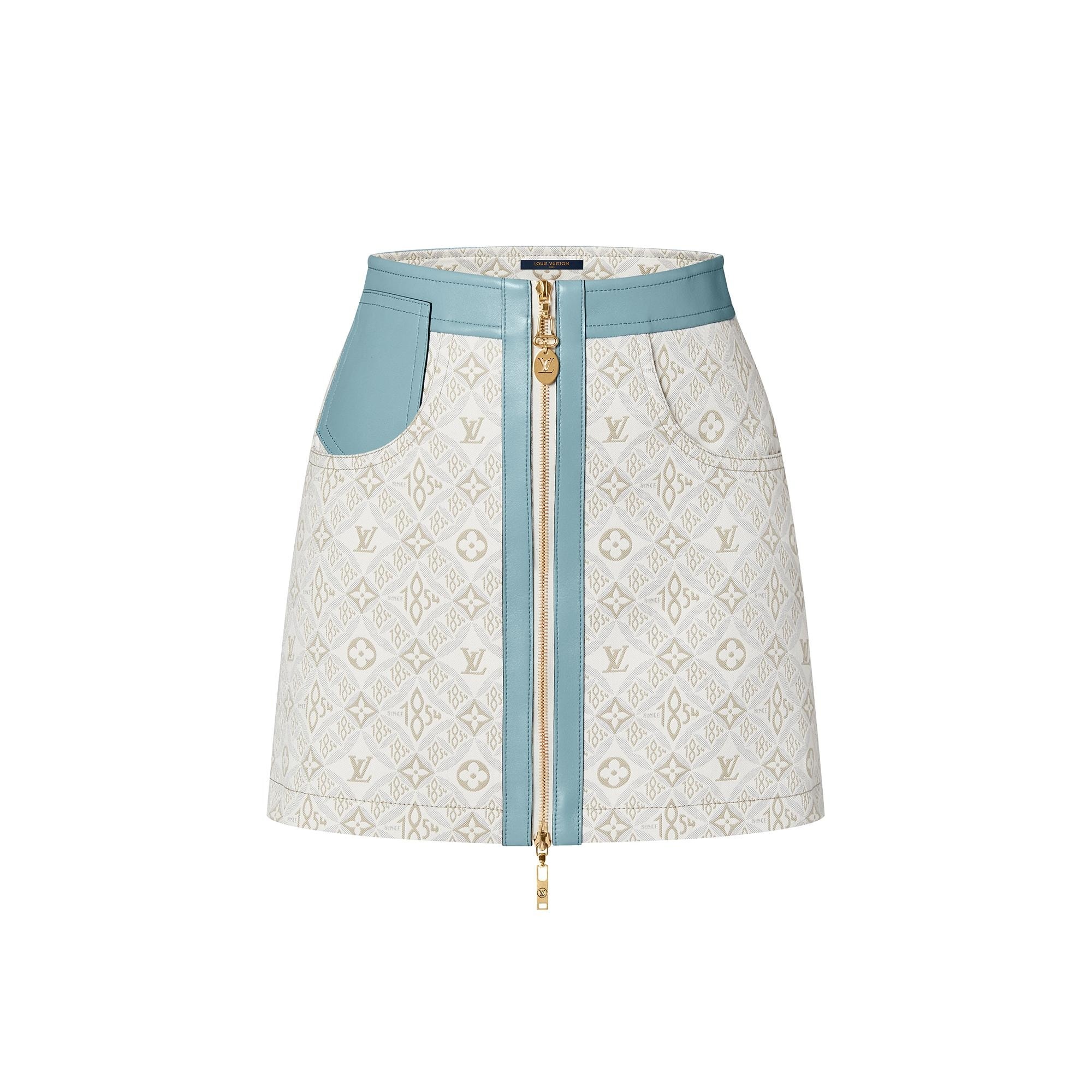 Since 1854 Contrast Trim Mini Skirt - 1