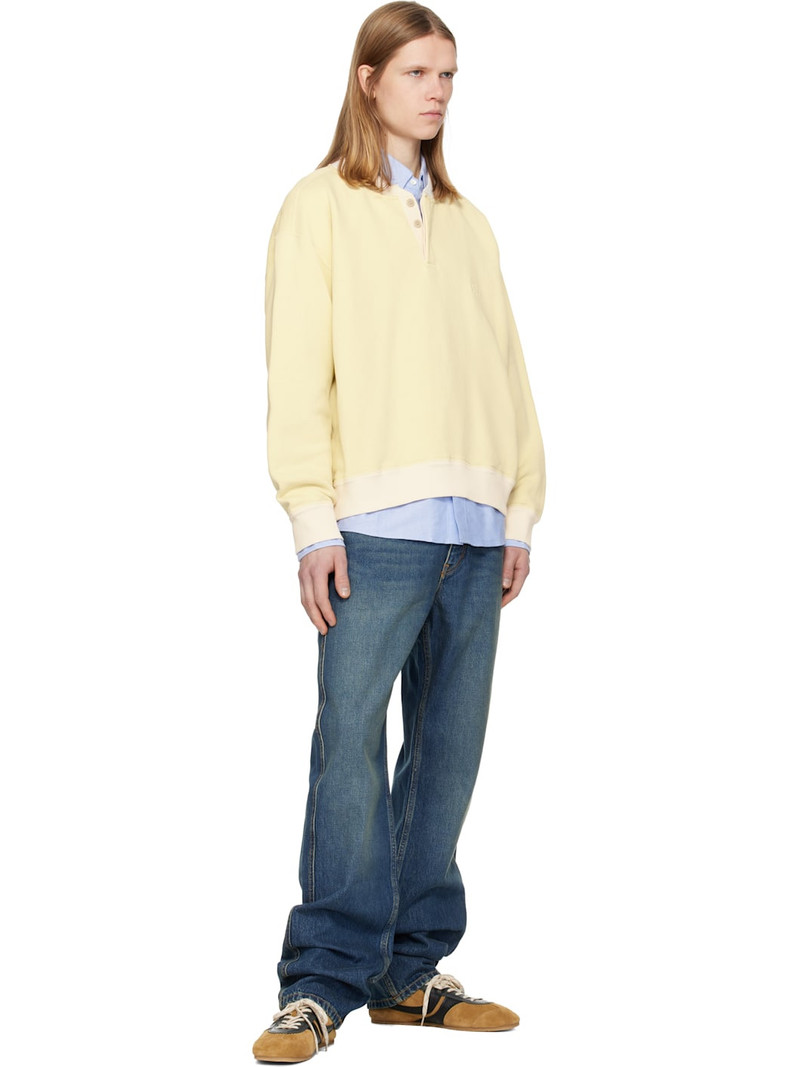 Isabel Marant Yellow Mathias Sweatshirt outlook