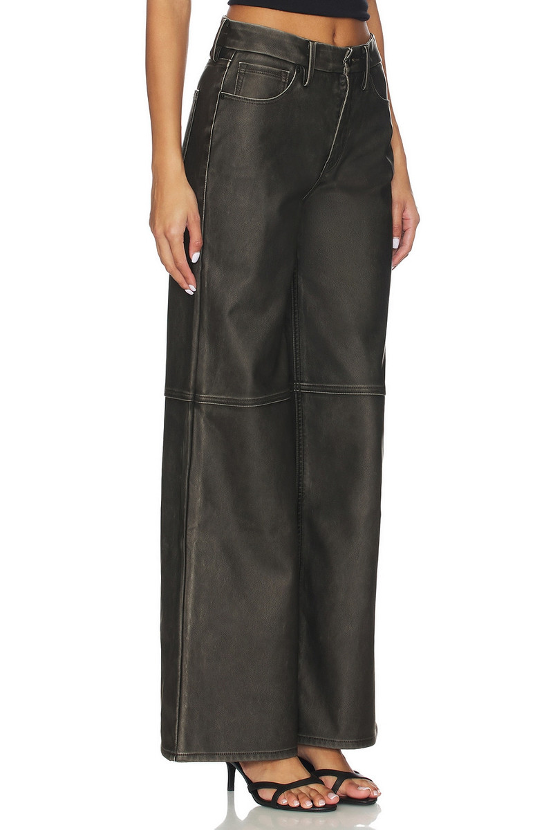GOOD AMERICAN Good Skate Faux Leather Pants outlook