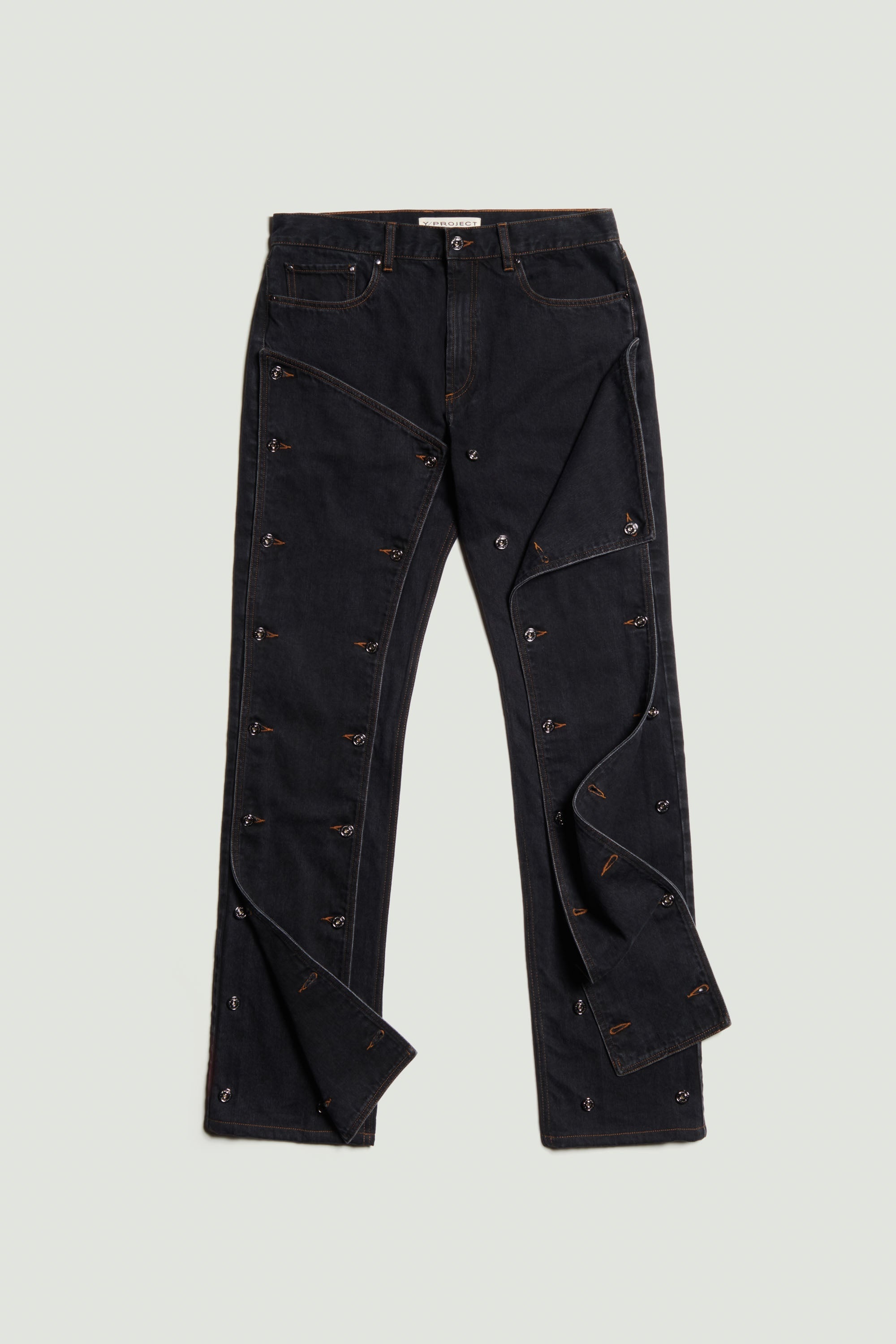 Y/Project Classic Button Panel Jeans | REVERSIBLE