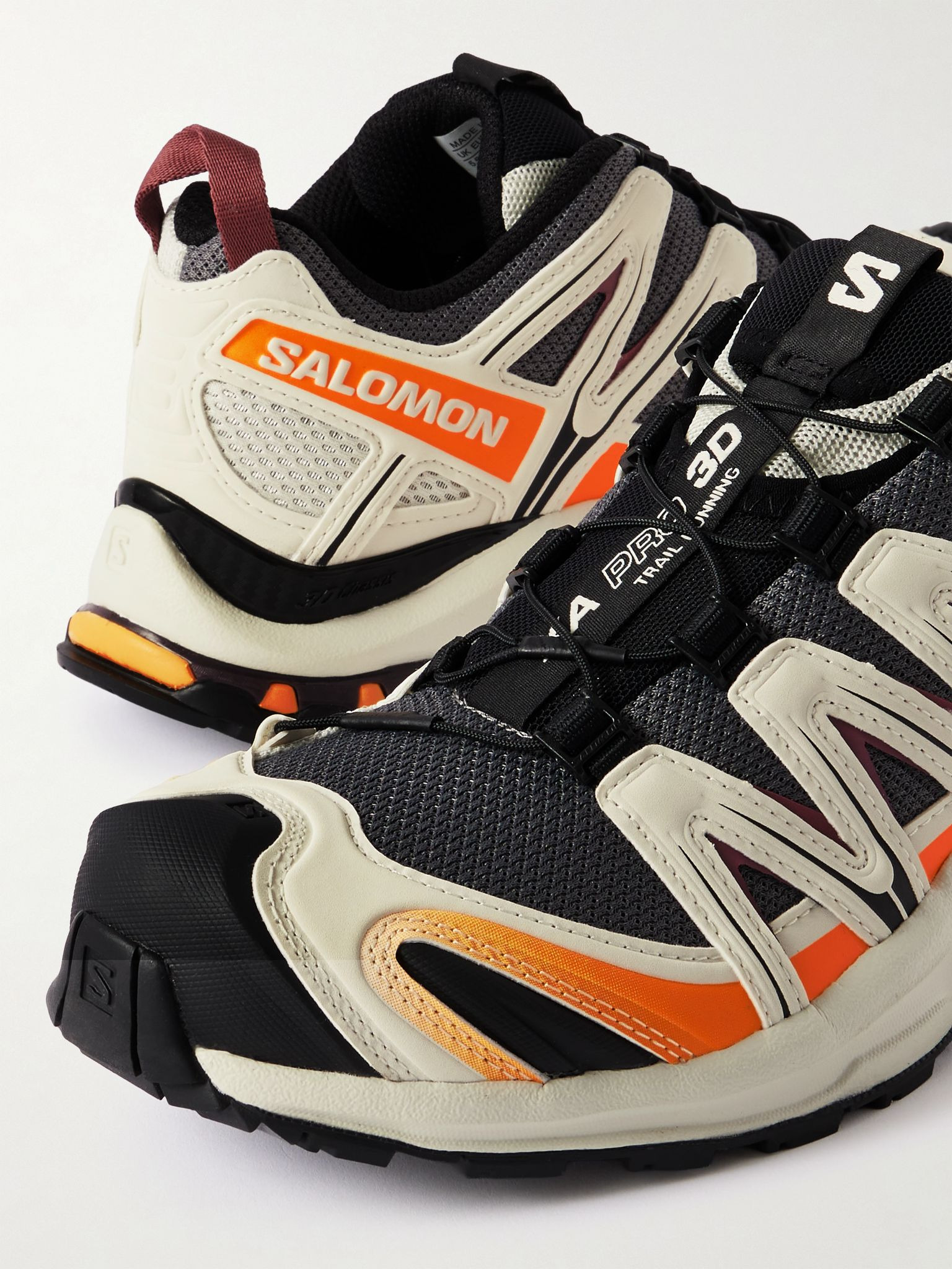 XA Pro 3D rubber-trimmed mesh sneakers Multi - 4