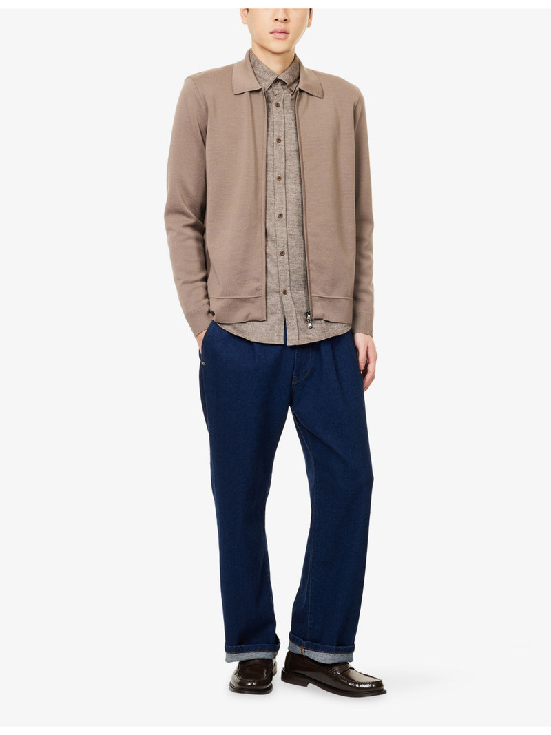 Sunspel Regular Fit Brushed Cotton Shirt outlook