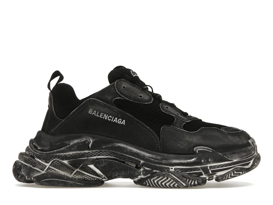 Balenciaga Triple S Faded Black - 1
