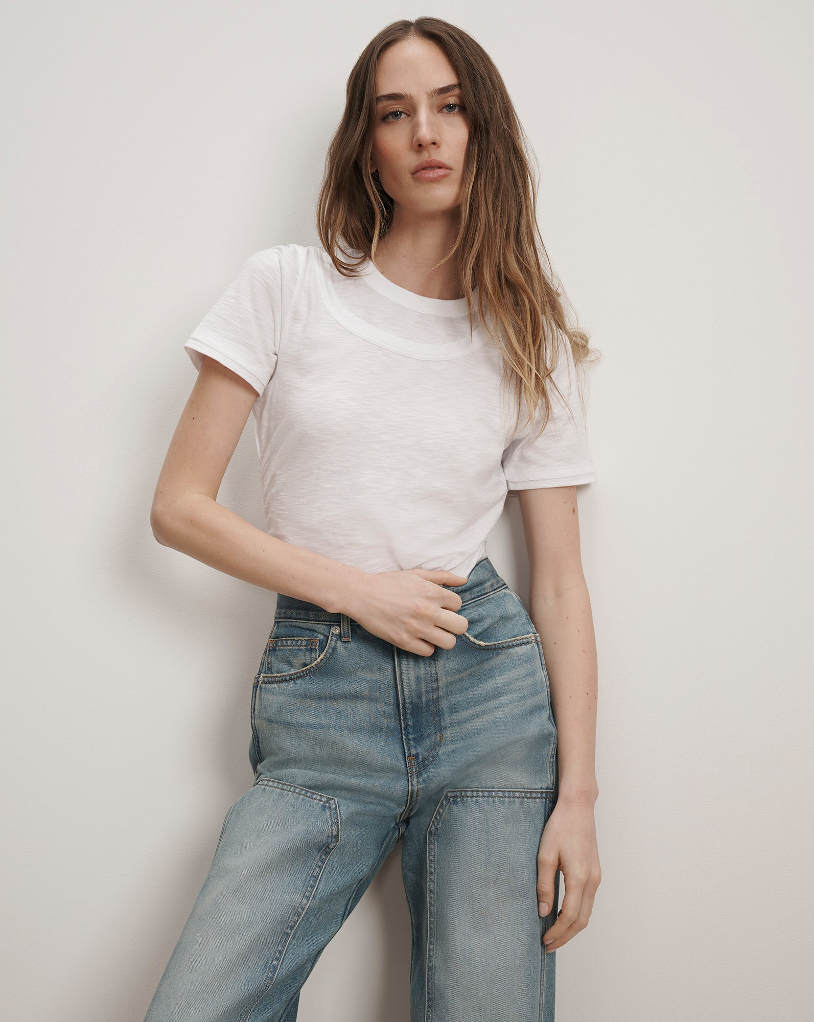 DAMIAN DOUBLE-COLLAR T-SHIRT - 2