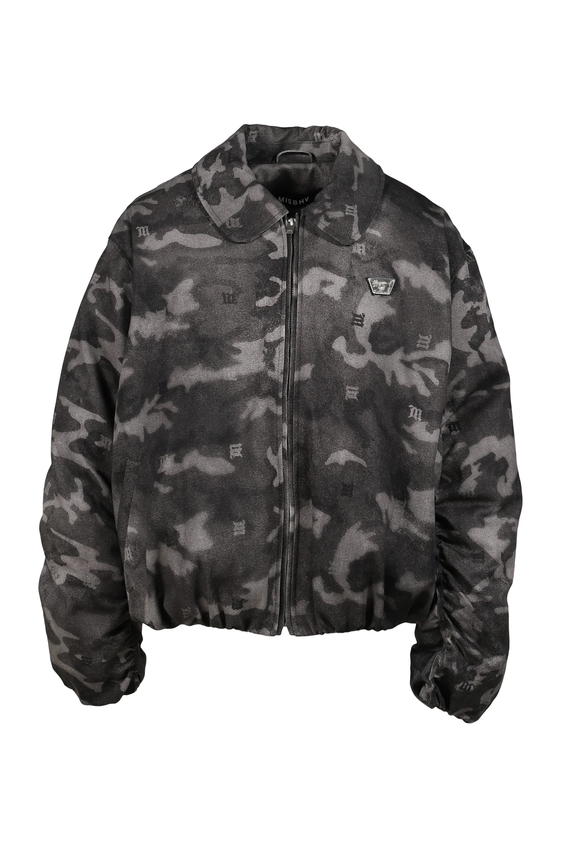 CAMO PUFFER BOMBER JACKET / MLC - 1
