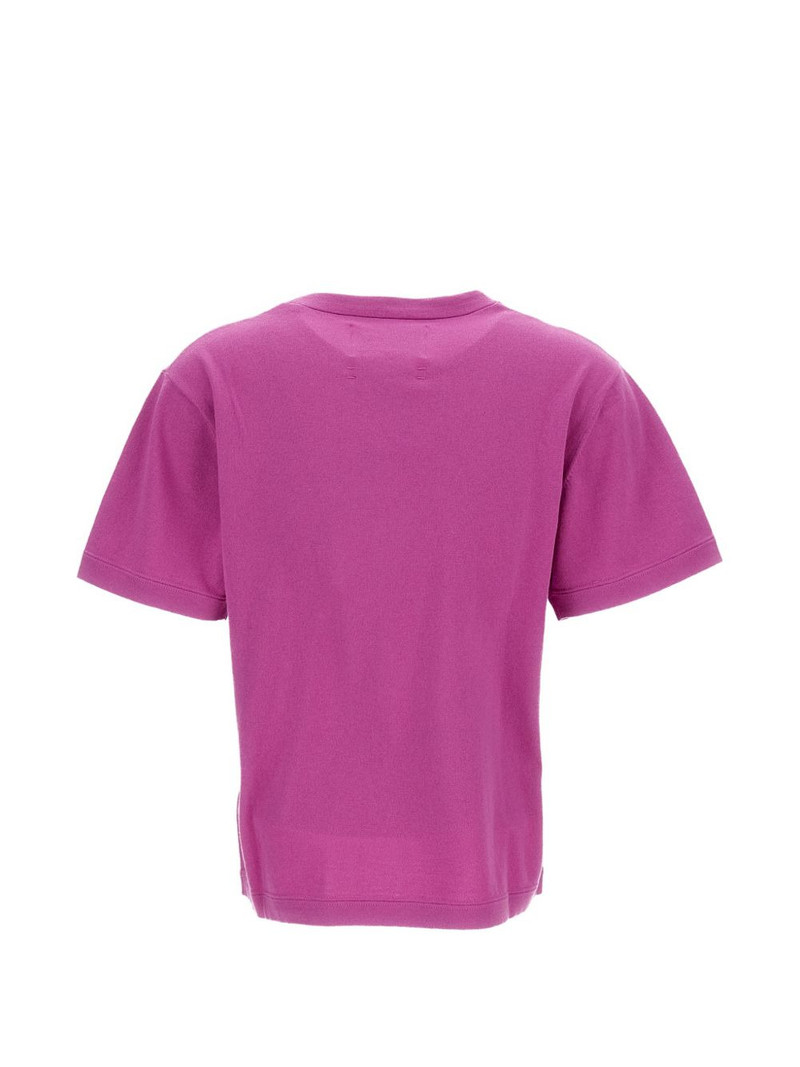 extreme cashmere Cuba fine-knit T-shirt outlook