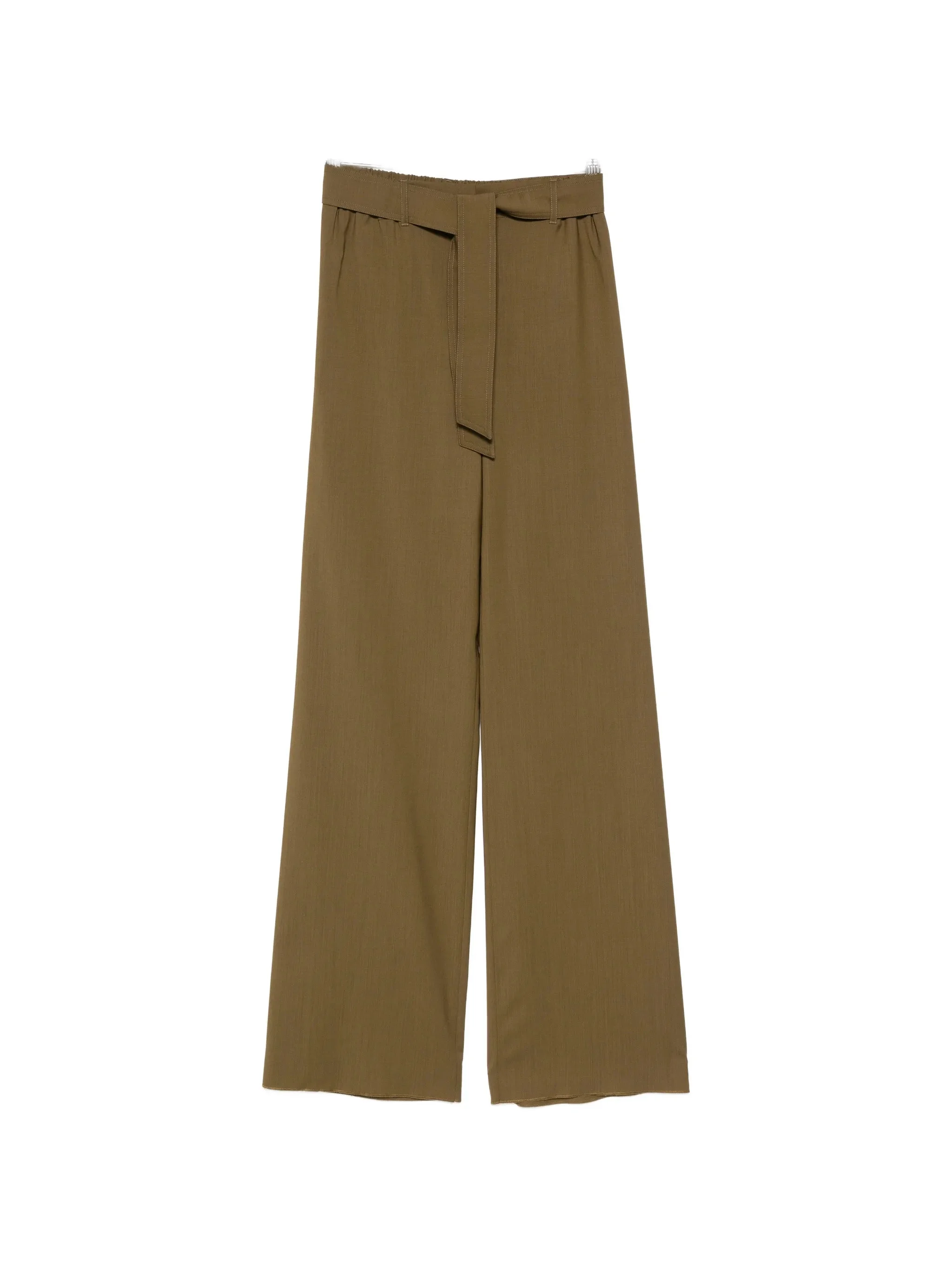 Max Mara Meditto Belted Wide-leg Trousers - 1