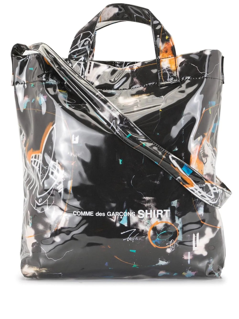 x Futura graffiti print tote - 1