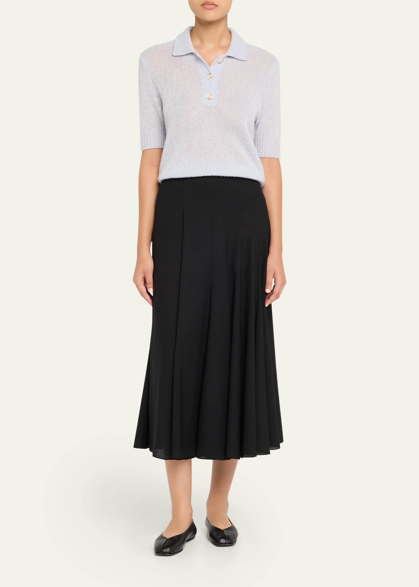 Masy Cashmere Polo Sweater - 2