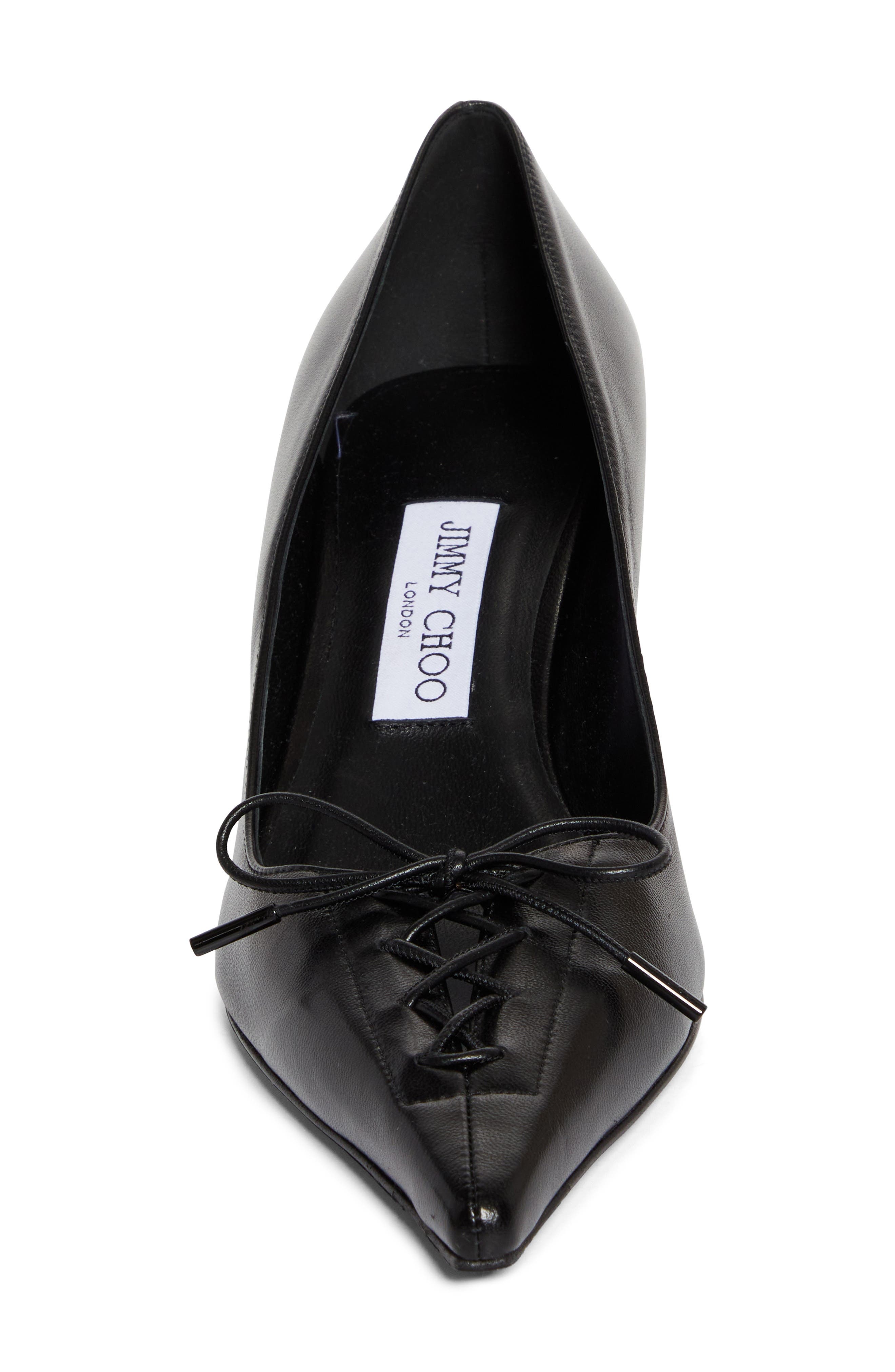 Jimmy Choo Scarlett Pointed Toe Pump in Black at Nordstrom - 4