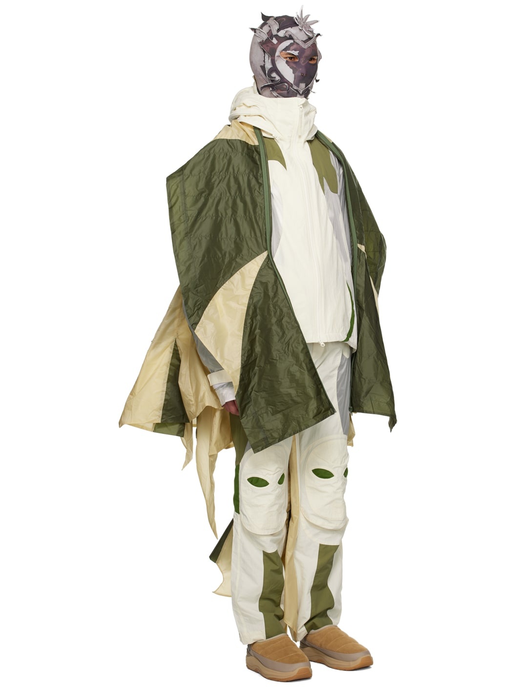 Off-White Paneled Jacket - 2