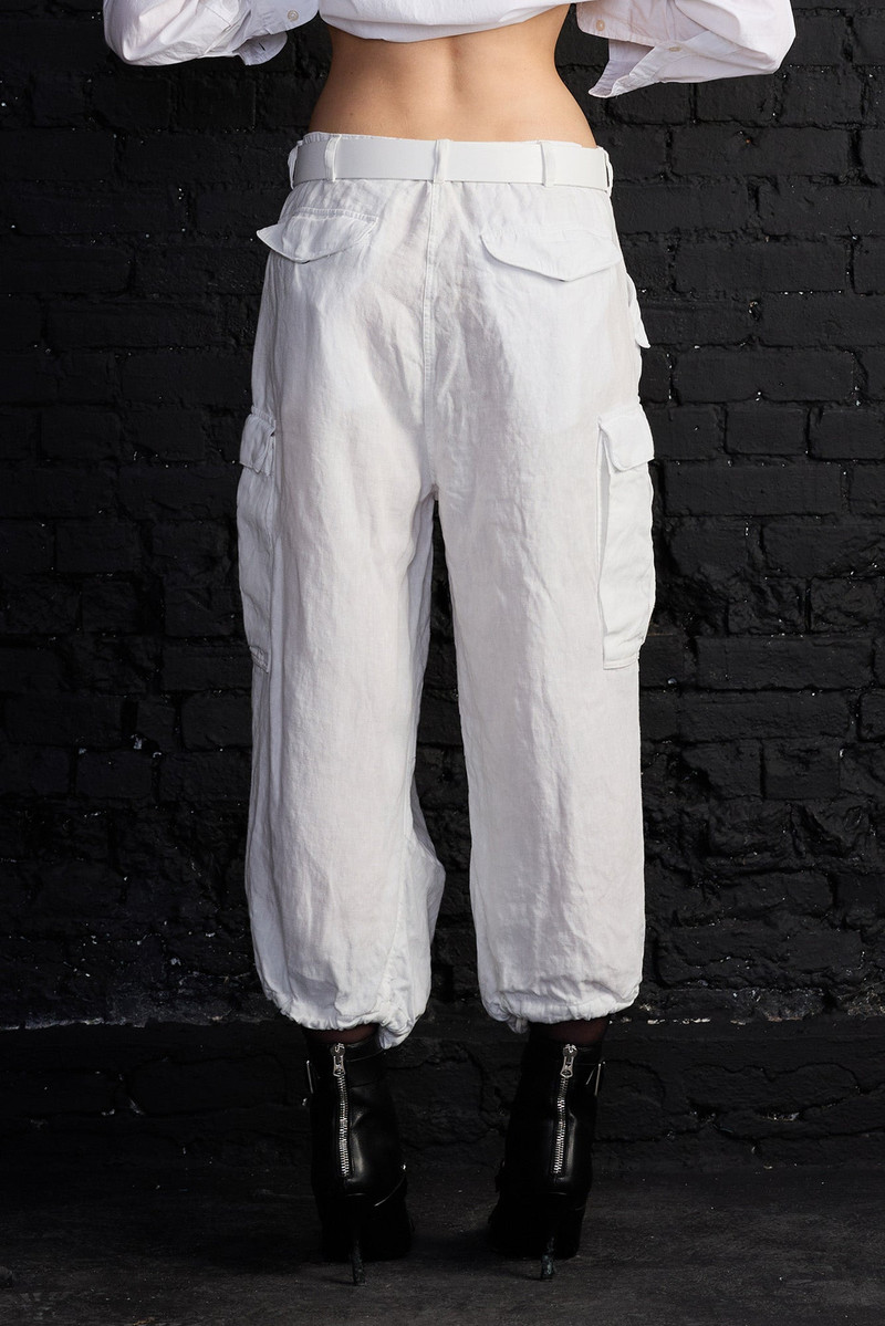CROPPED MARK CARGO PANTS 3
