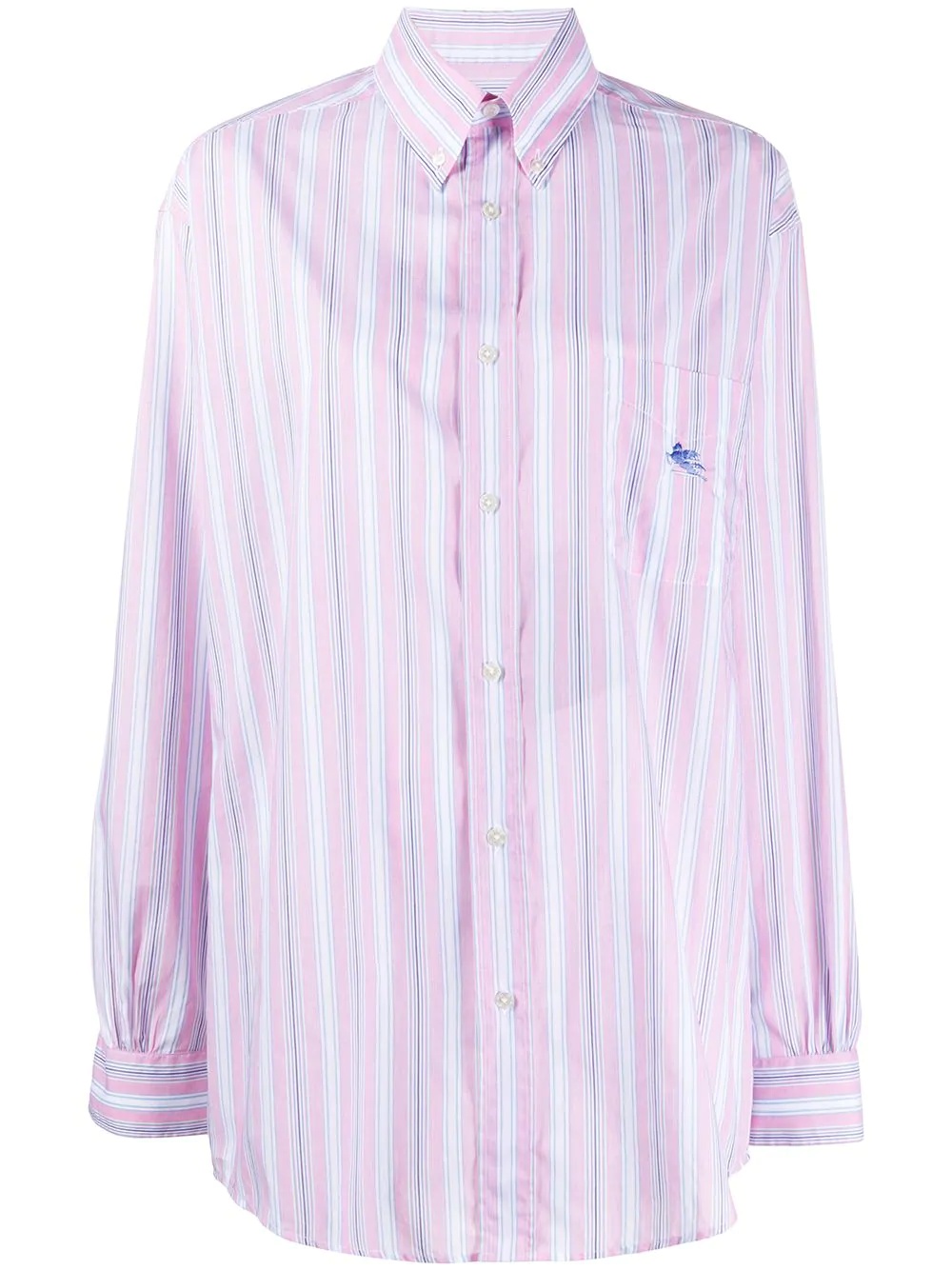 cotton striped shirt - 1