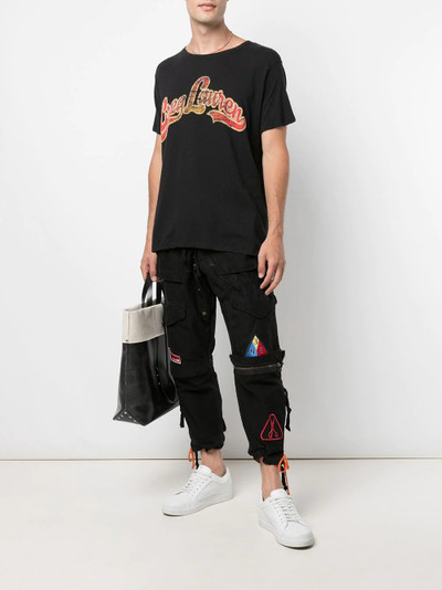 Greg Lauren Groovy-logo T-shirt outlook