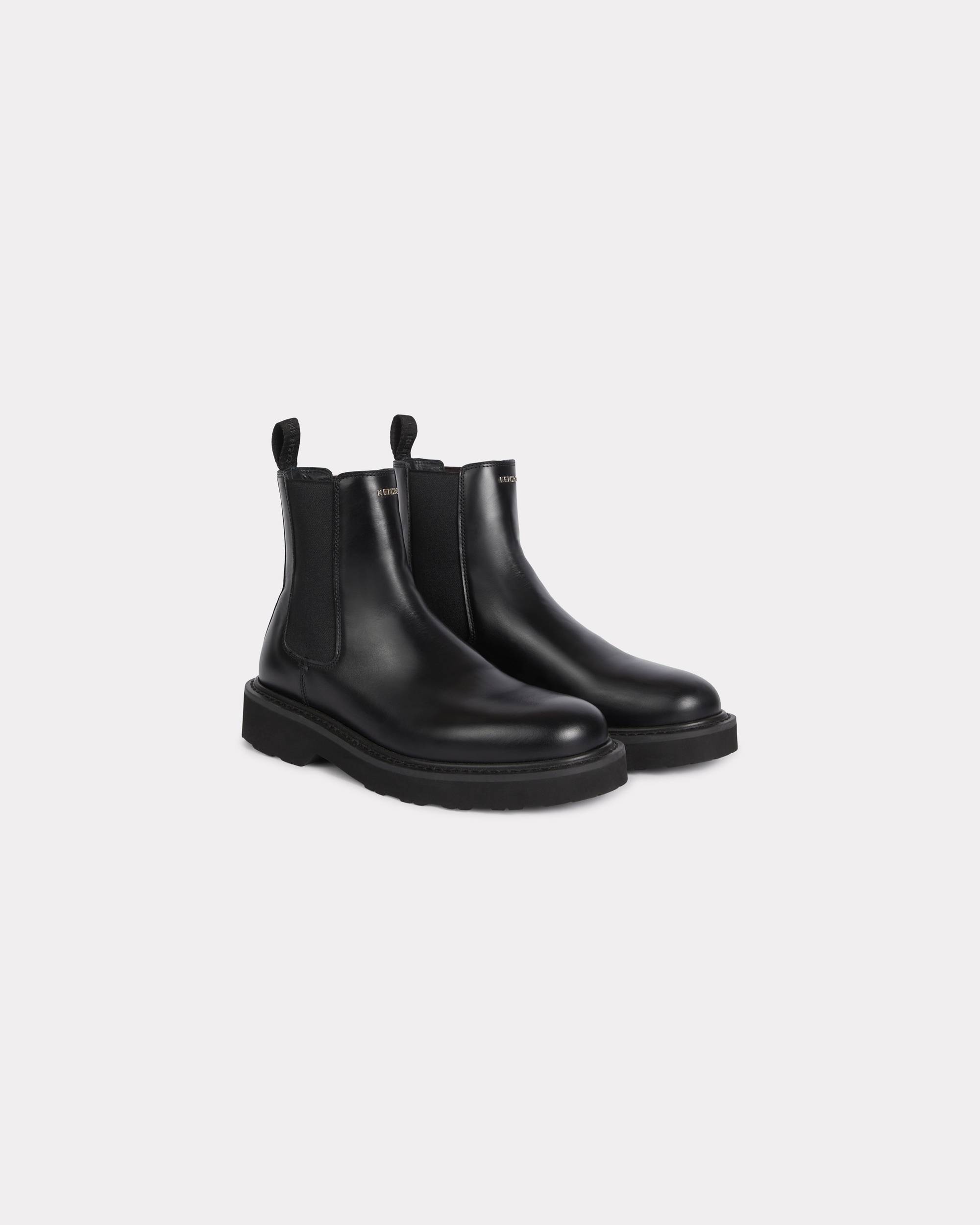 'KENZO Ukio' leather chelsea boots - 3