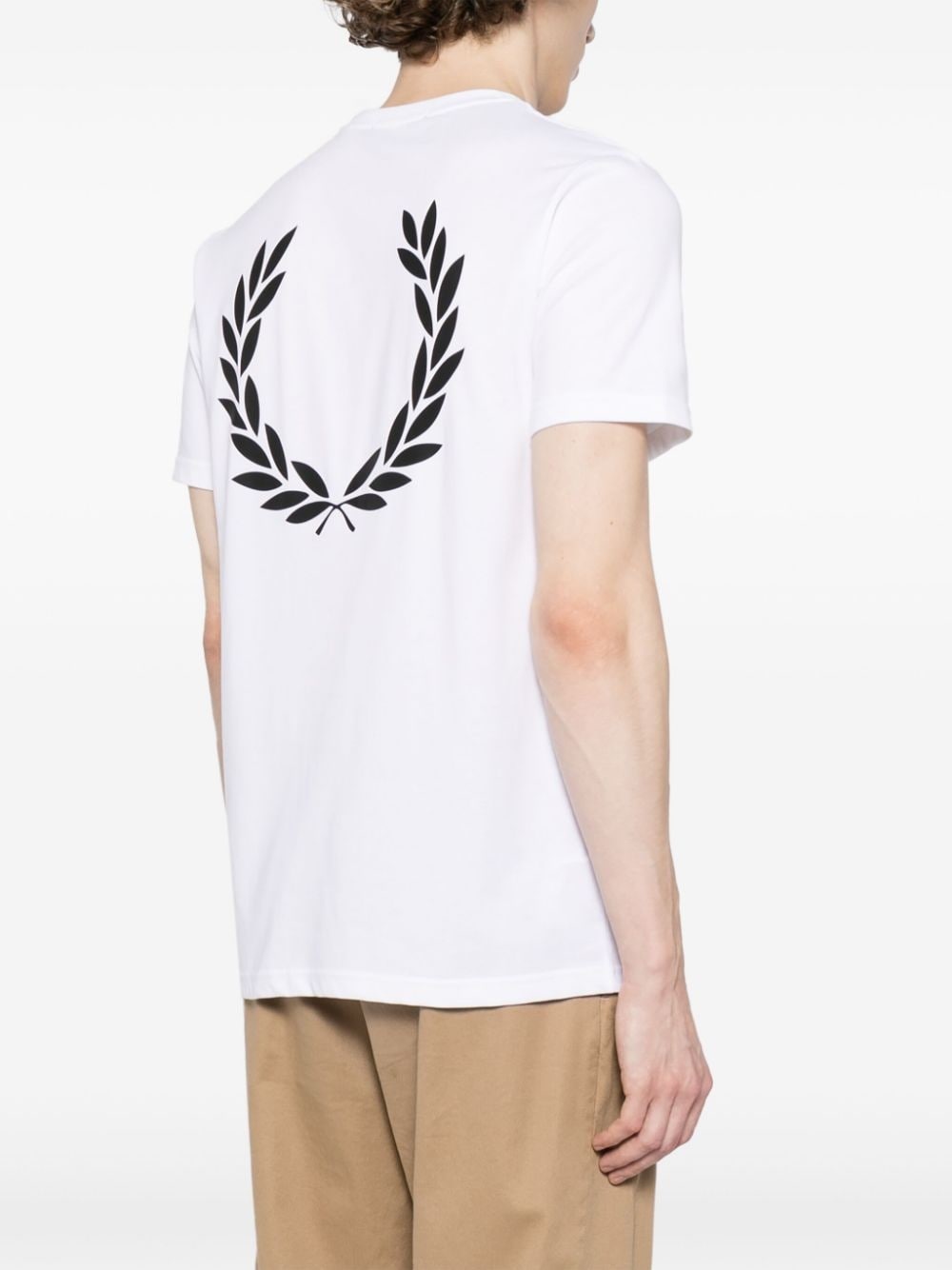 logo-print cotton T-shirt - 4