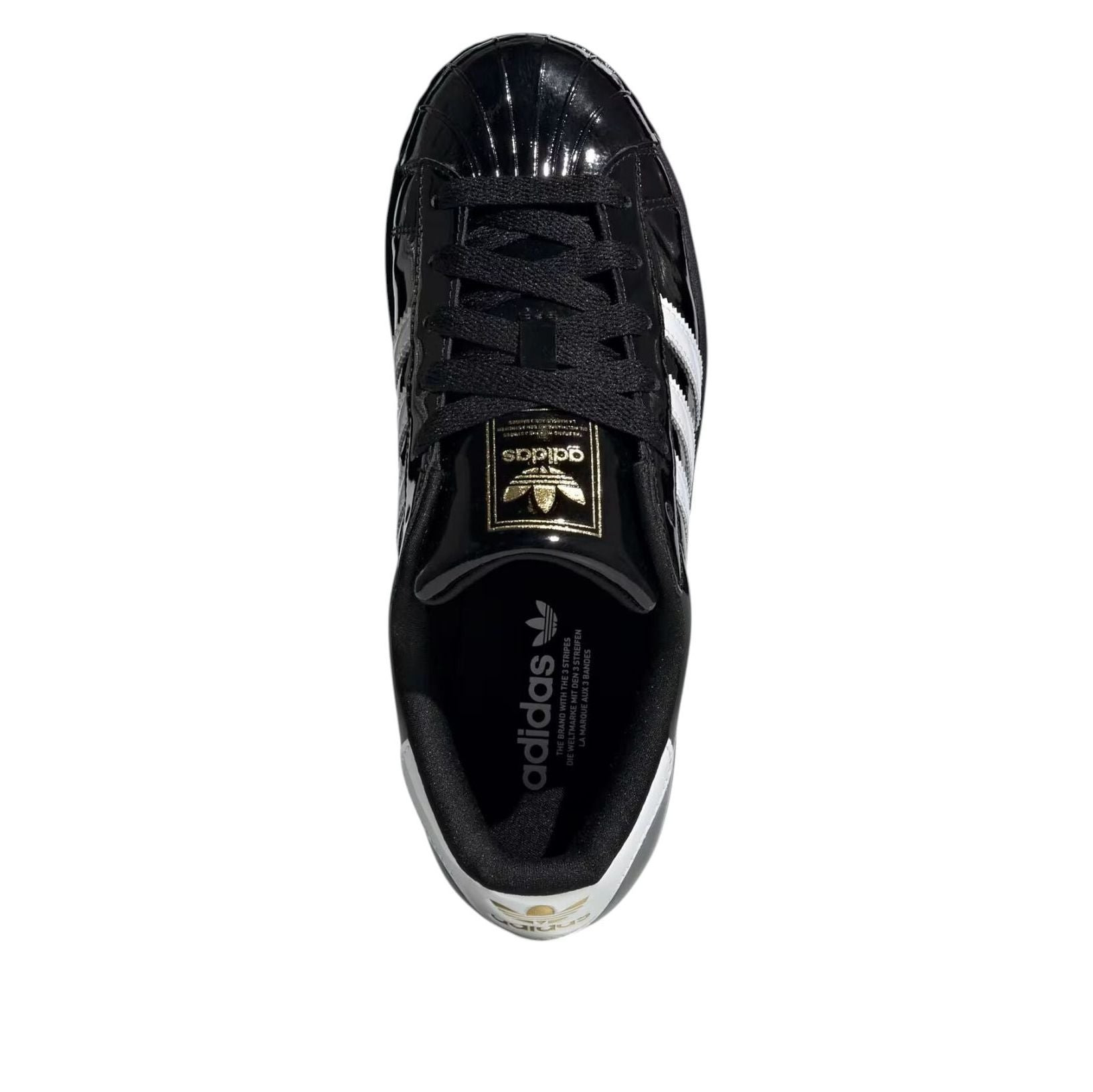 (WMNS) adidas Superstar II 'Core Black Gold Metallic' JS4009 - 3