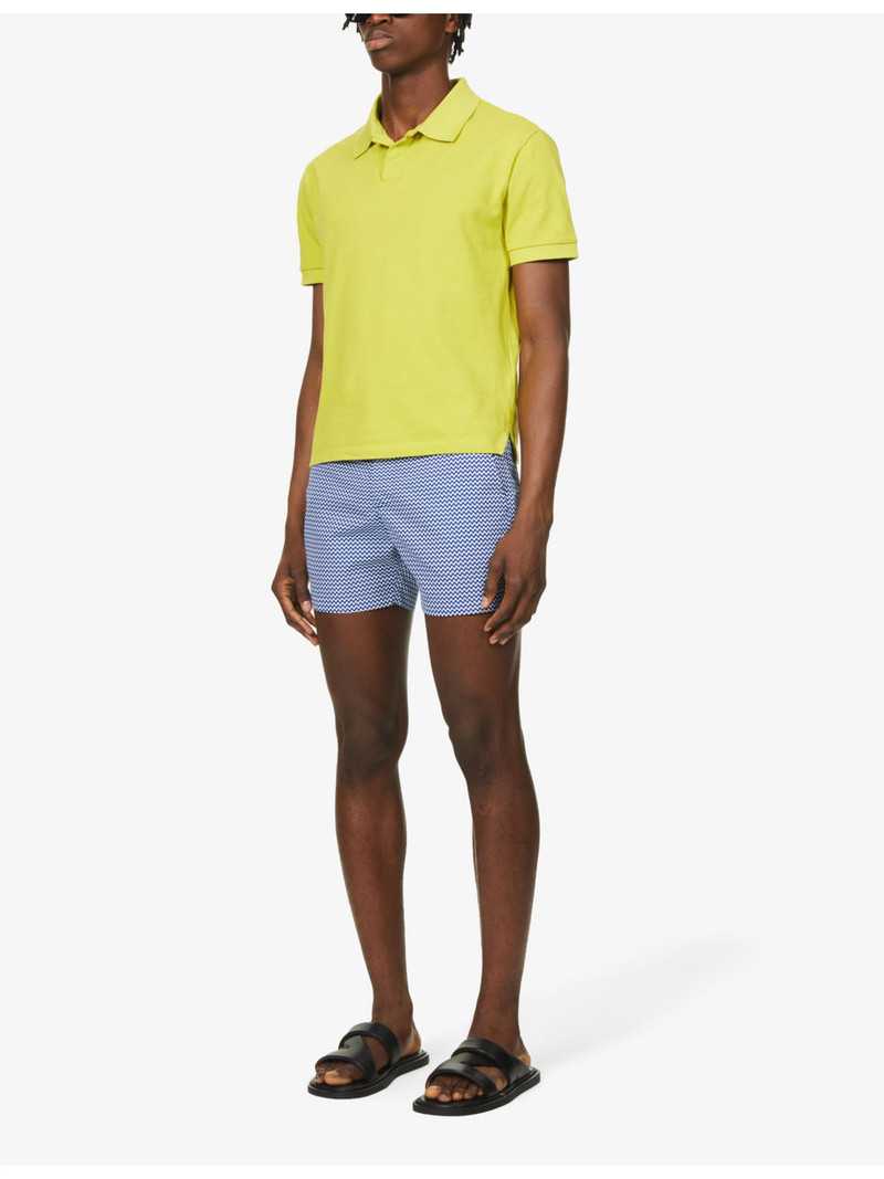 FRESCOBOL CARIOCA Classic graphic-print regular-fit swim shorts outlook