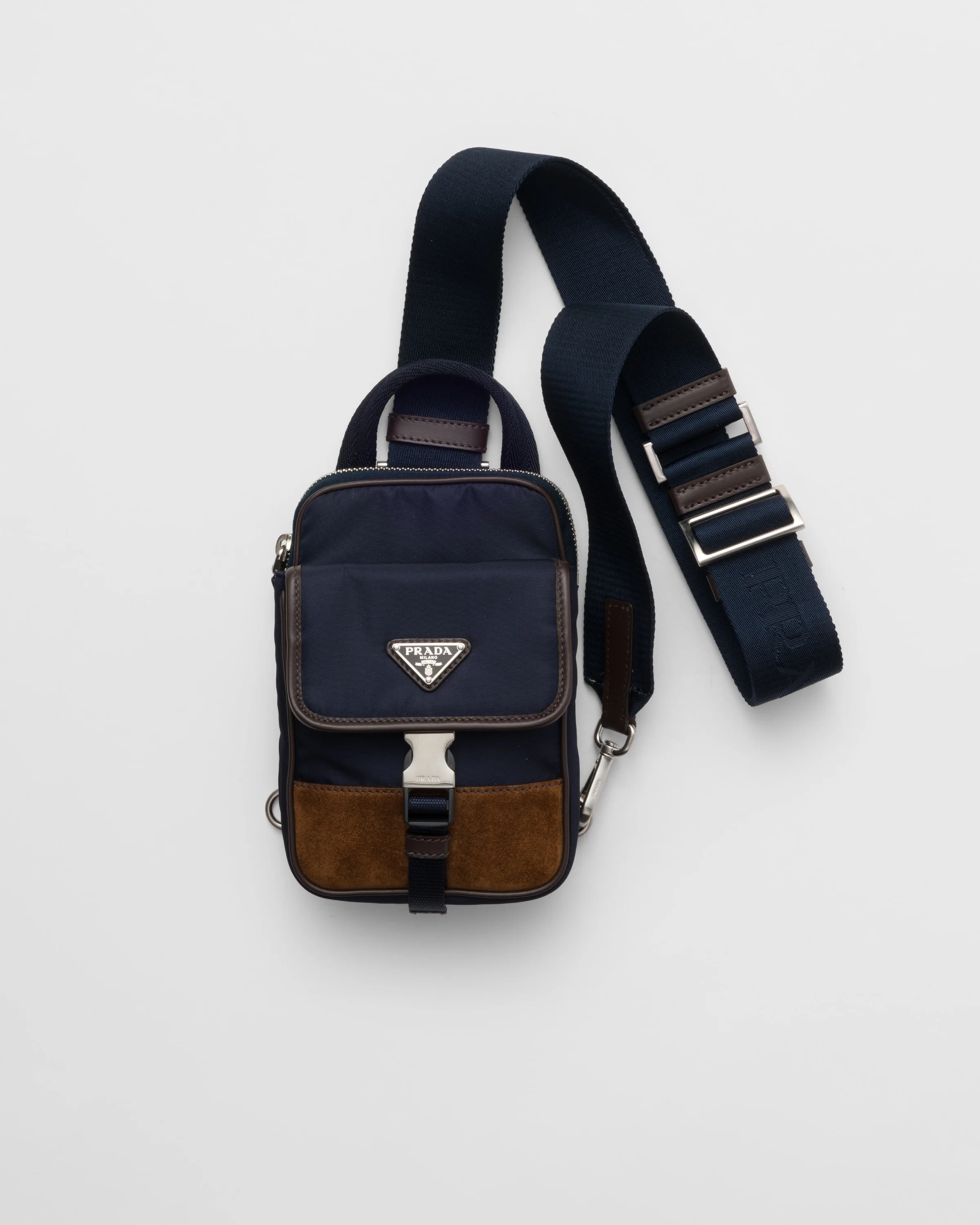 Re-Nylon and leather smartphone case - 1