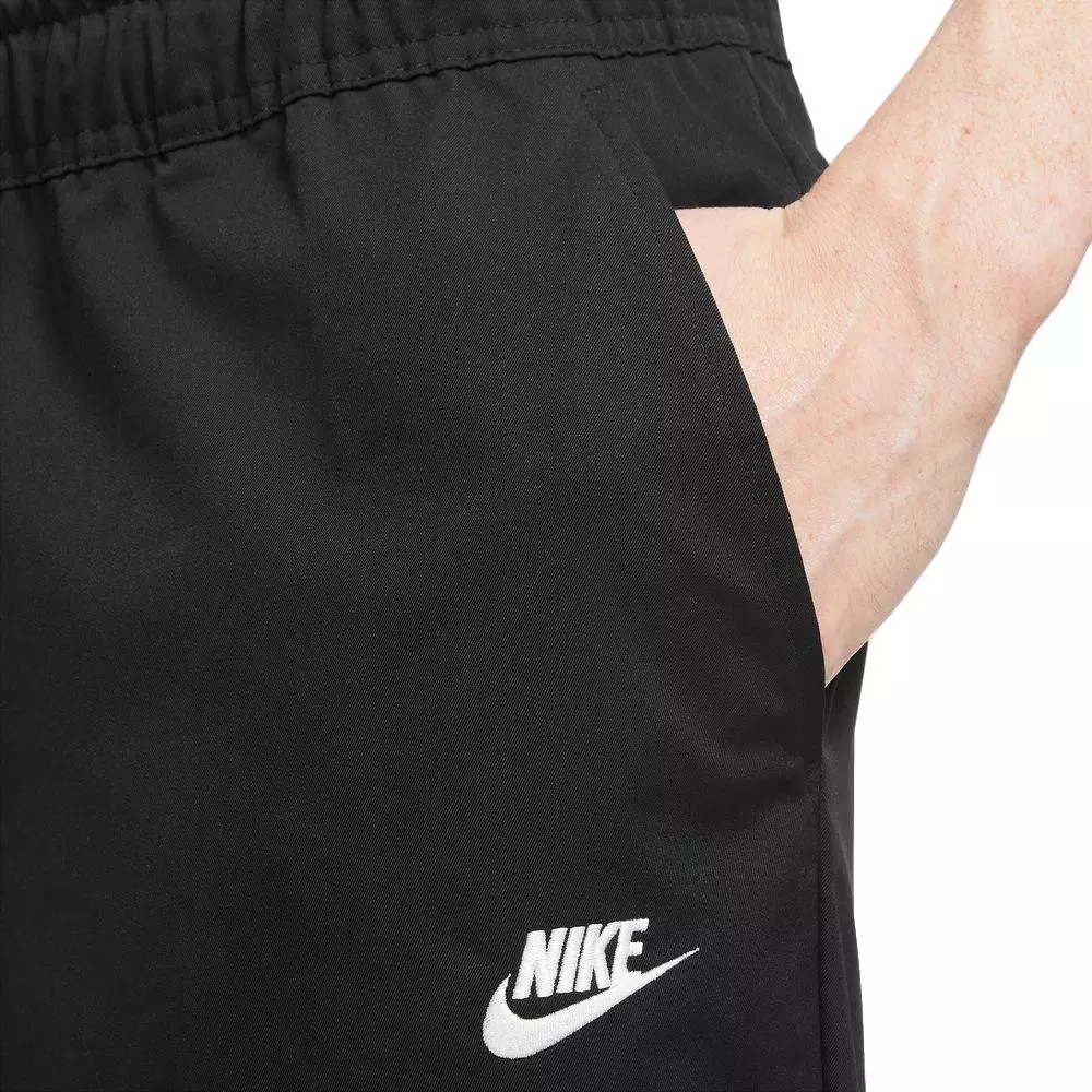 Men's Sportswear Woven Utility Tapered Leg Pants - Black - 3