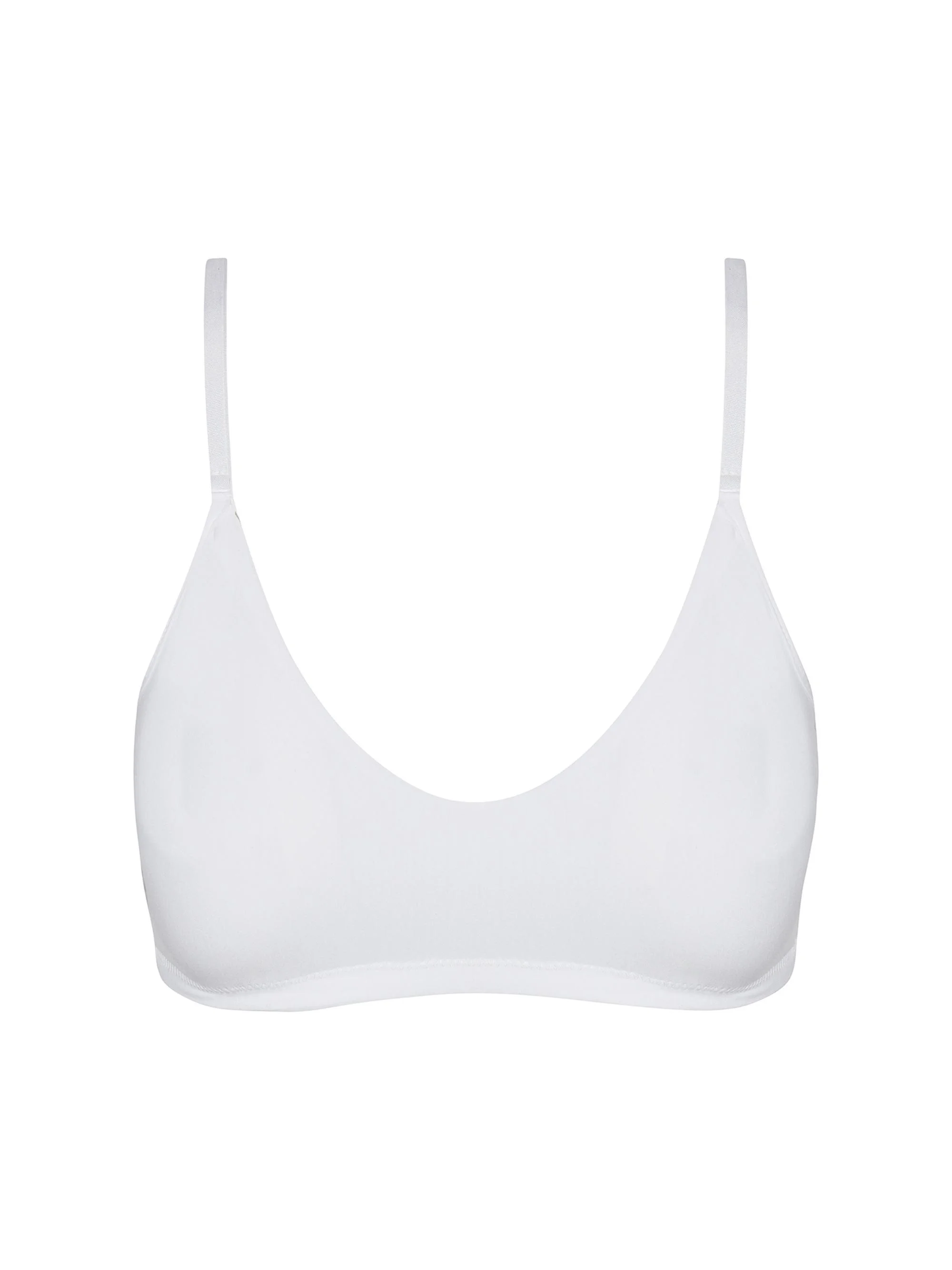 Women's Butter Bralette - White - 1