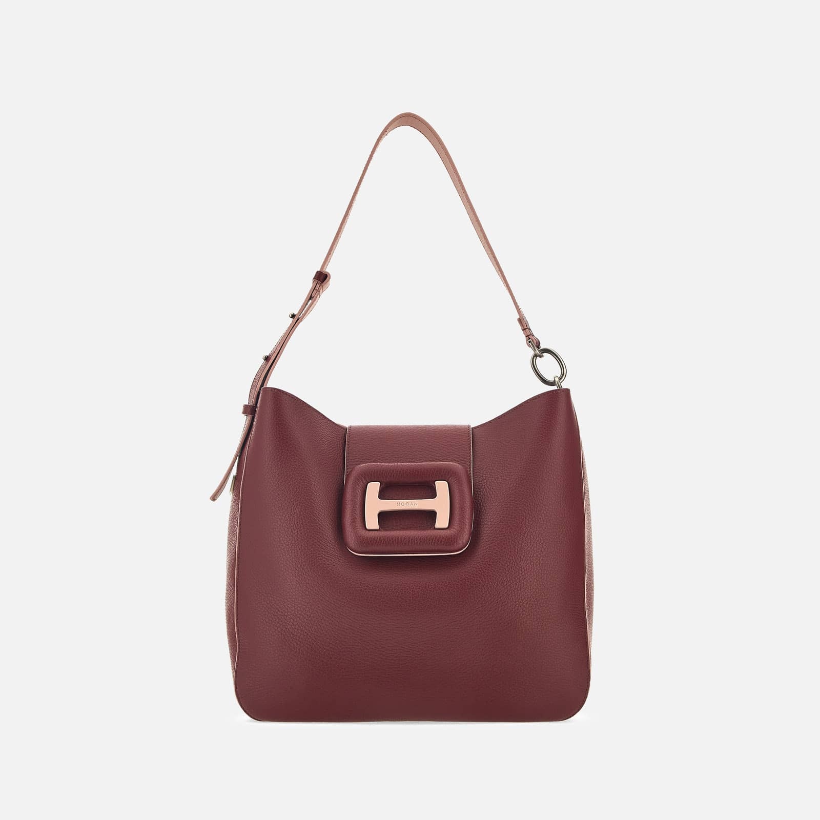 Hogan H-Bag Bucket Bag Burgundy - 1