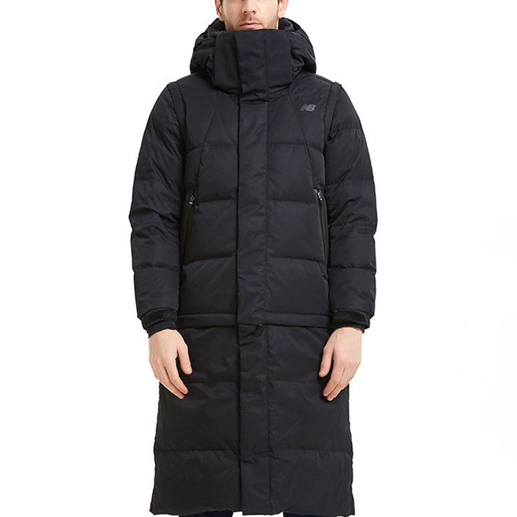 New Balance Lifestyle Long Down Parka 'Black' NP846041-BK - 3