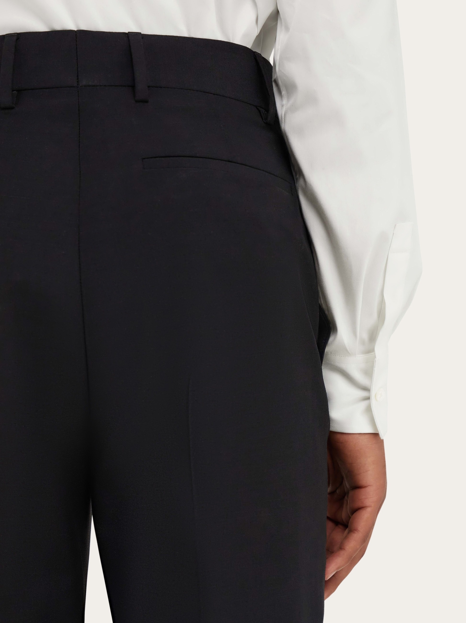Flat front tailored trouser - 6