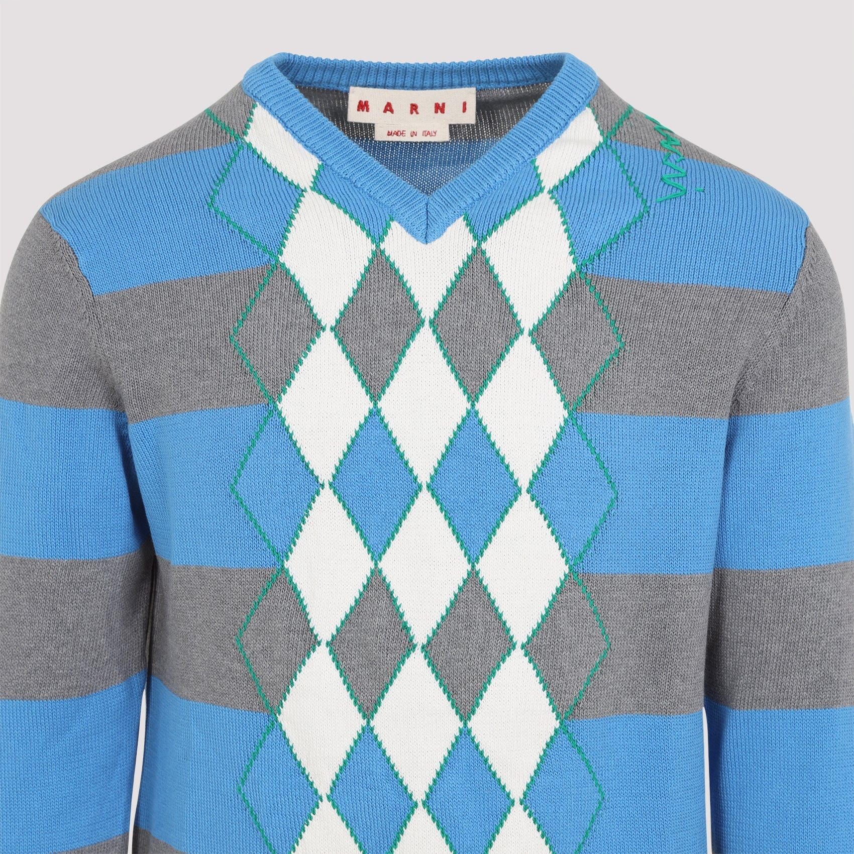 Marni Men Marni V Neck Sweater - 3