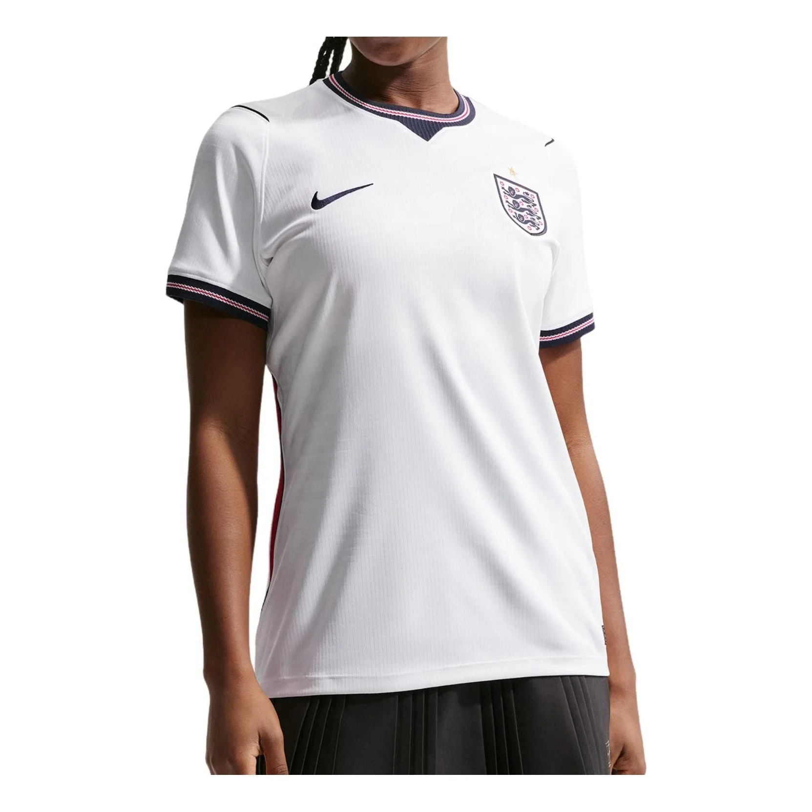 (WMNS) Nike England 2026 Stadium Home Dri-FIT Replica Jersey 'White Speed Red Obsidian' IB5306-100 - 1