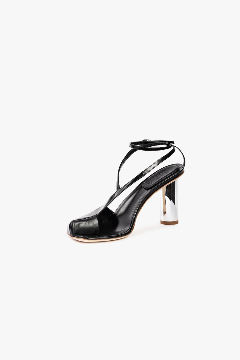 CHRISTINE SHOES BLACK SILVER GOLD 4
