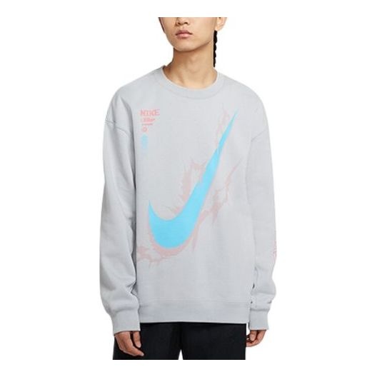 Nike x LPL Crossover Knit Round Neck Pullover Gray DA5005-021 - 1