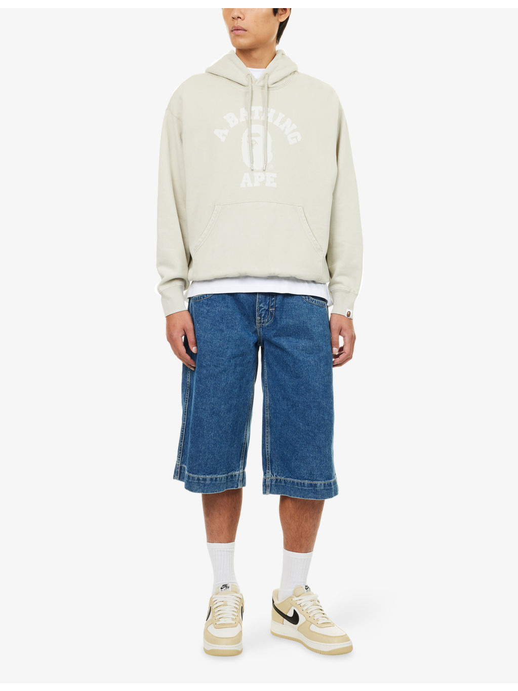 College Brand-Print Cotton-Jersey Hoody - 2