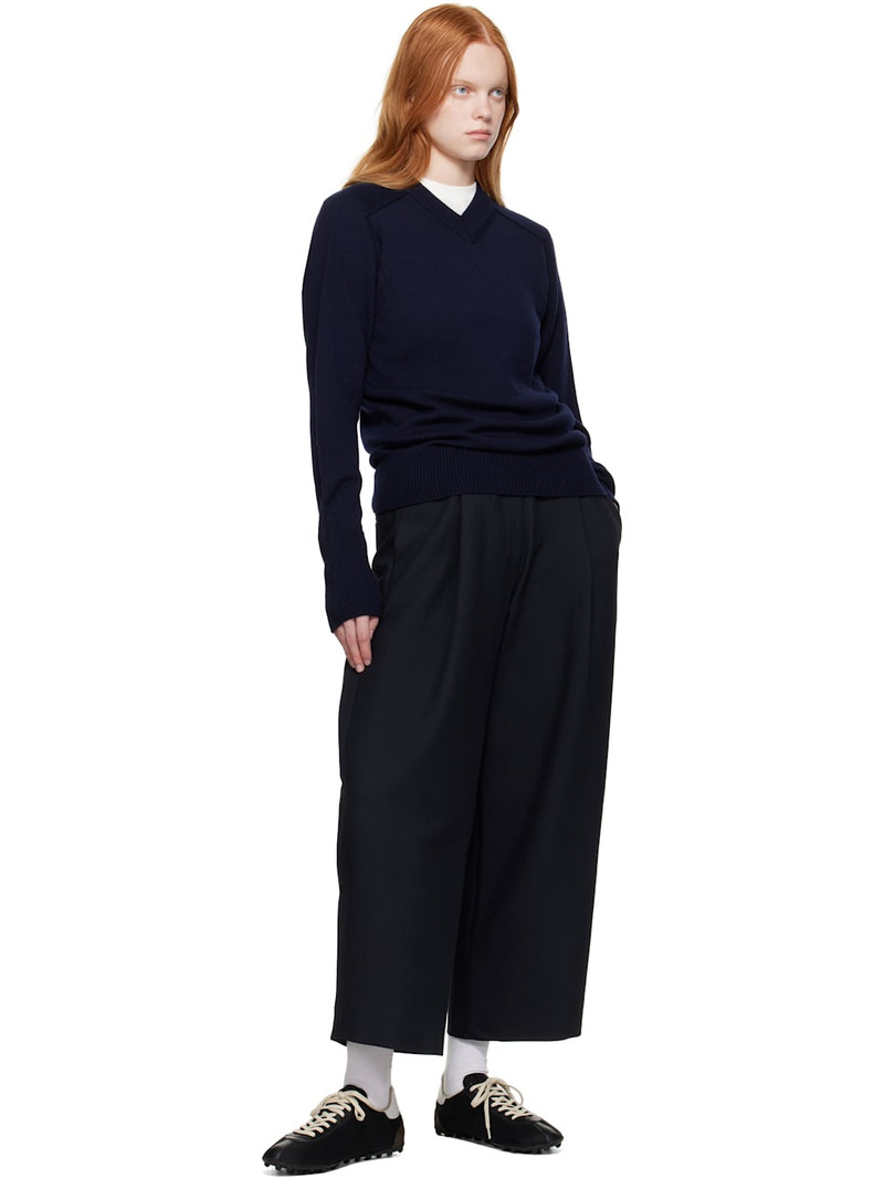 Studio Nicholson Navy Fellini Trousers outlook