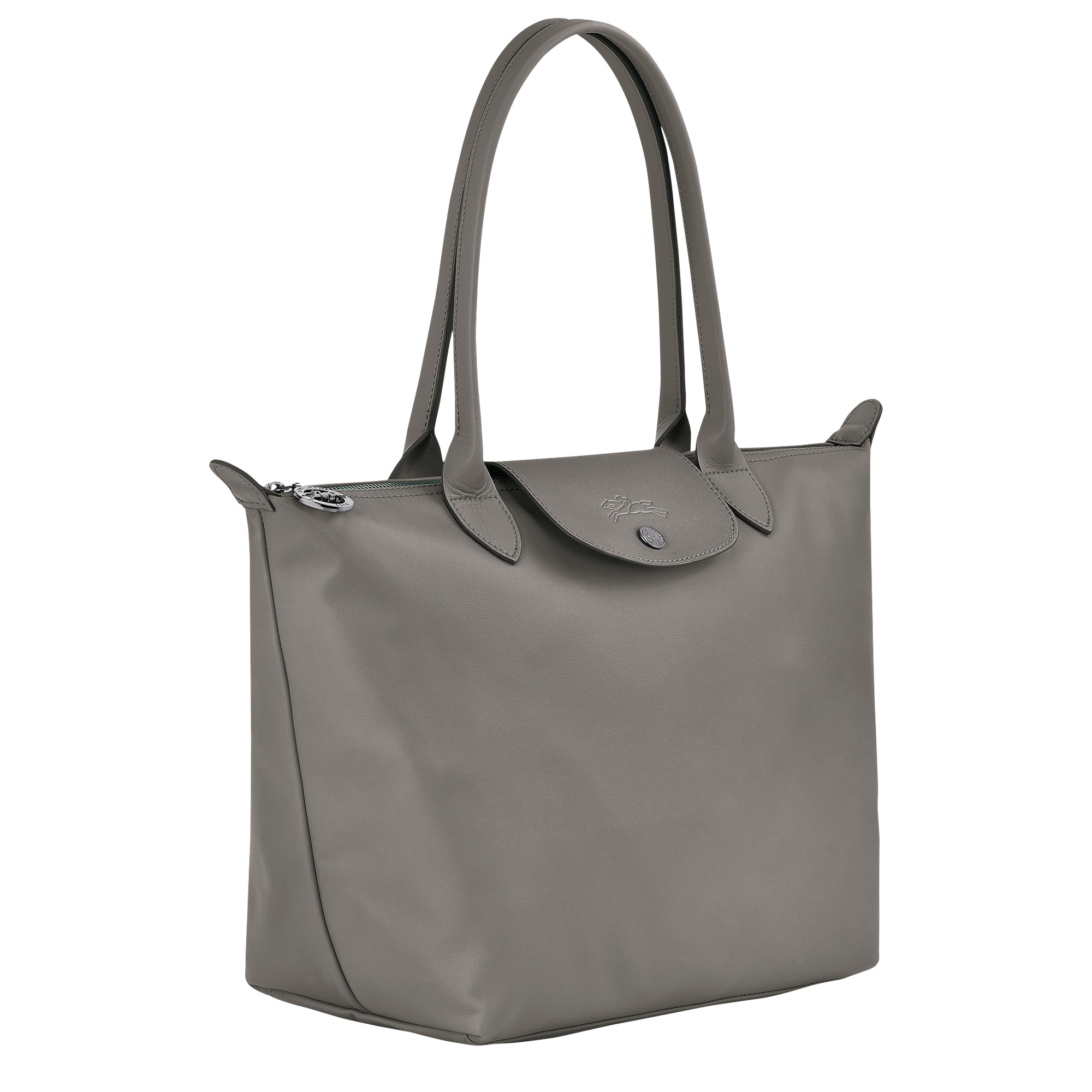 Le Pliage Xtra M Tote bag Turtledove - Leather - 2