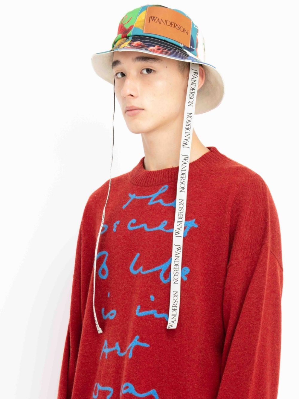 OSCAR WILDE CAPSULE: ASYMMETRIC BUCKET HAT - 3