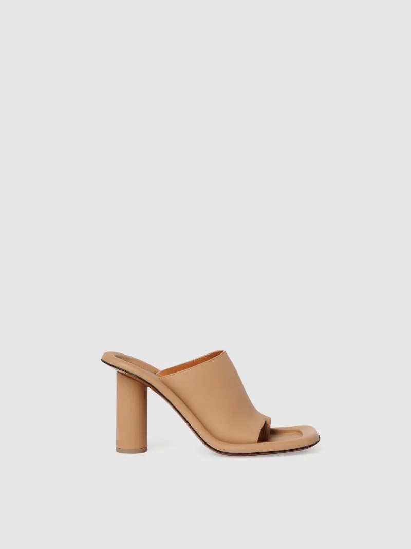 LEATHER CUSHION MULE - 1