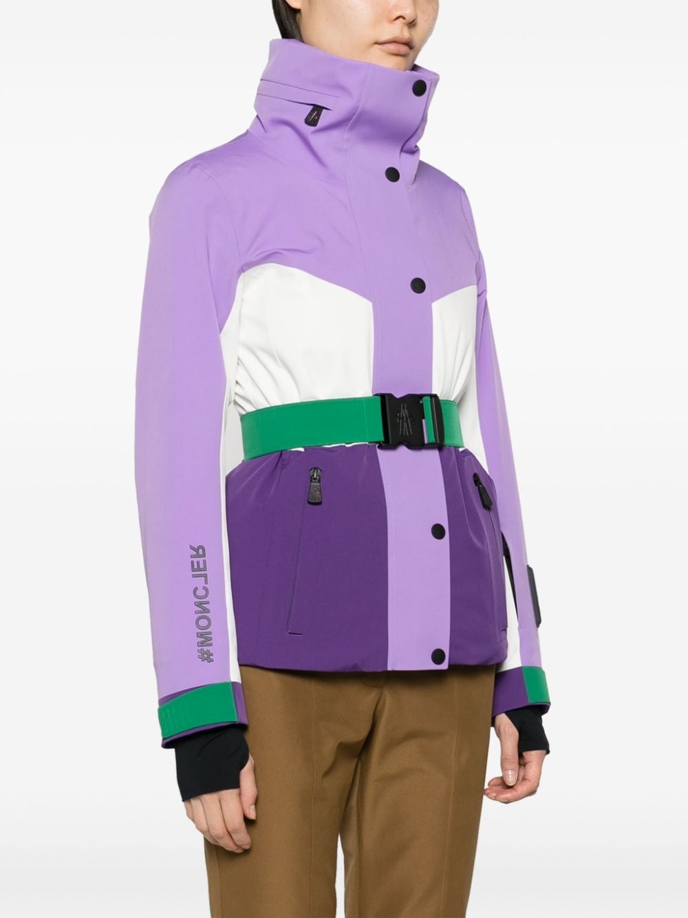 Hainet panelled ski jacket - 3
