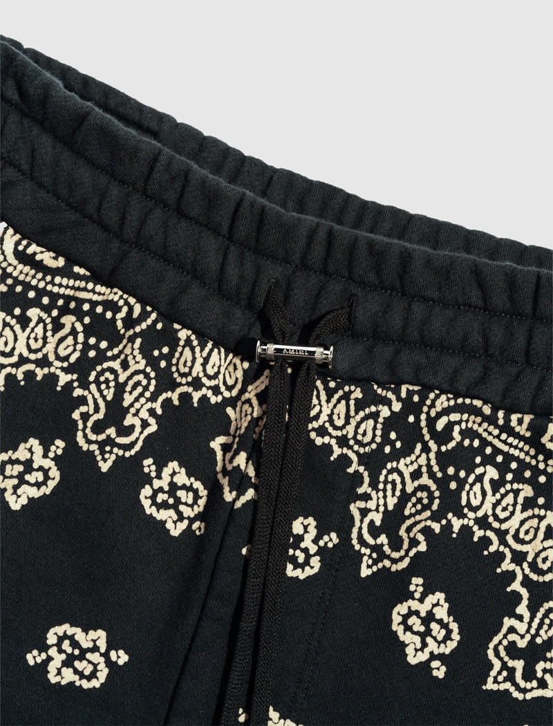 AMIRI BANDANA BLEACH SHORT outlook