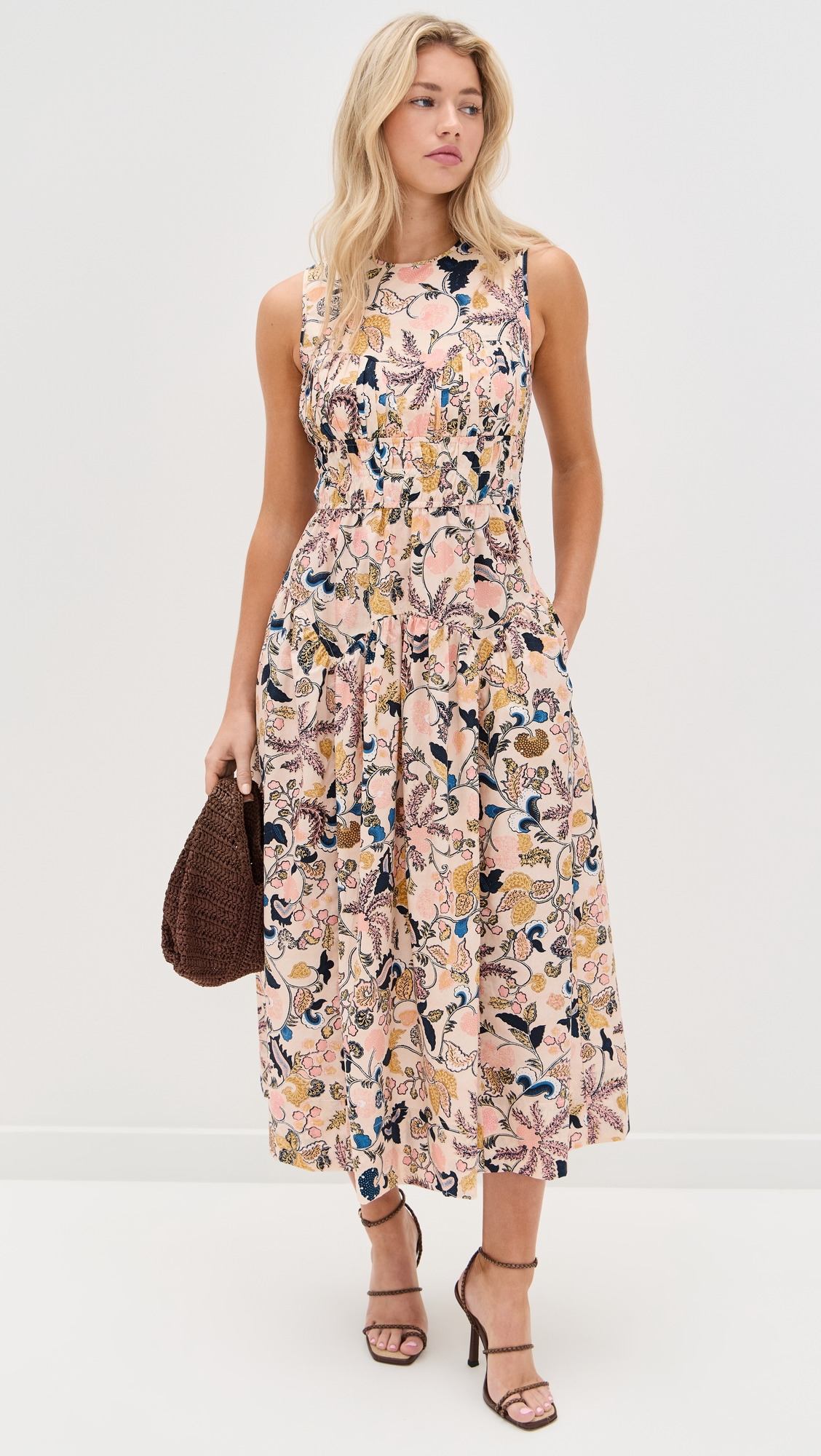 Elenora Sleeveless Midi Dress - 4