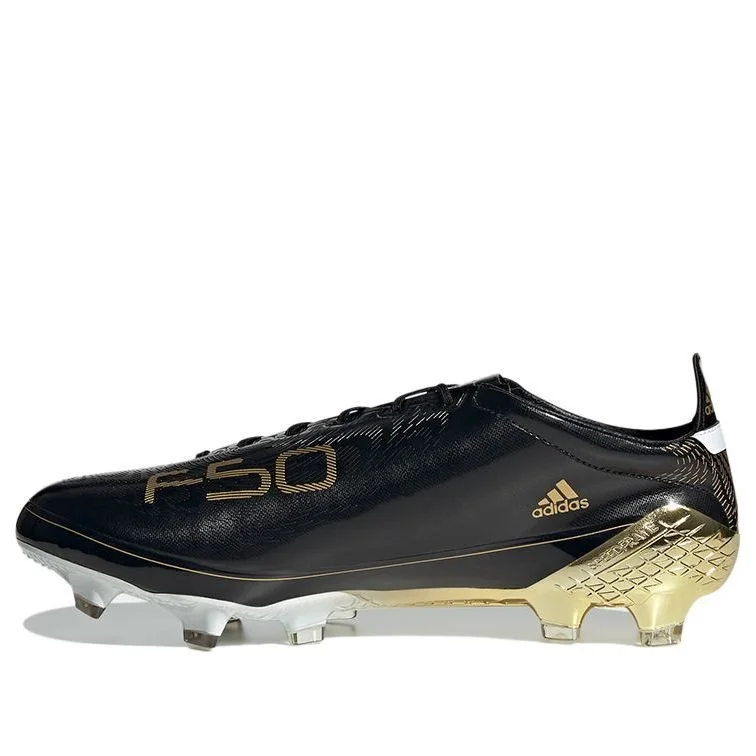 adidas Adizero F50 Ghosted FG 'Black Gold Metallic' GX0220 - 1